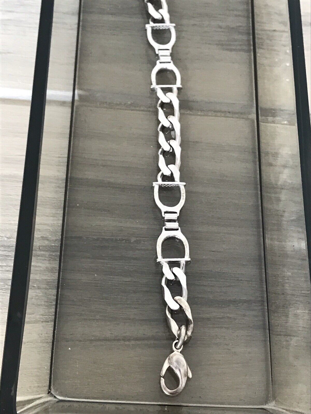 Unisex Herren Damen Armband Silber Schmuck Vintage 25g massiv