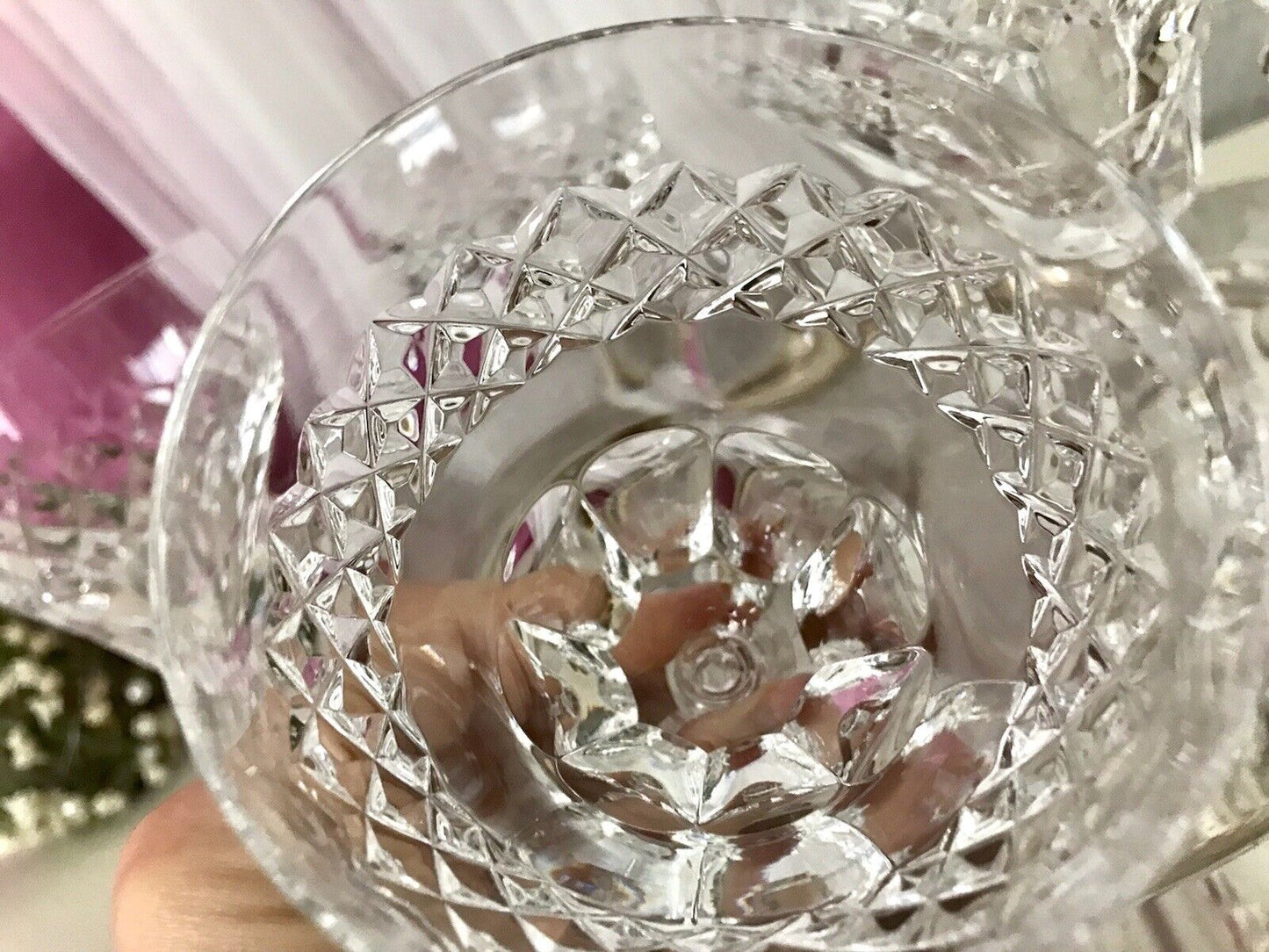 Vintage SEHR EDEL 6x Weingläser Gläser Kristallglas So schön!