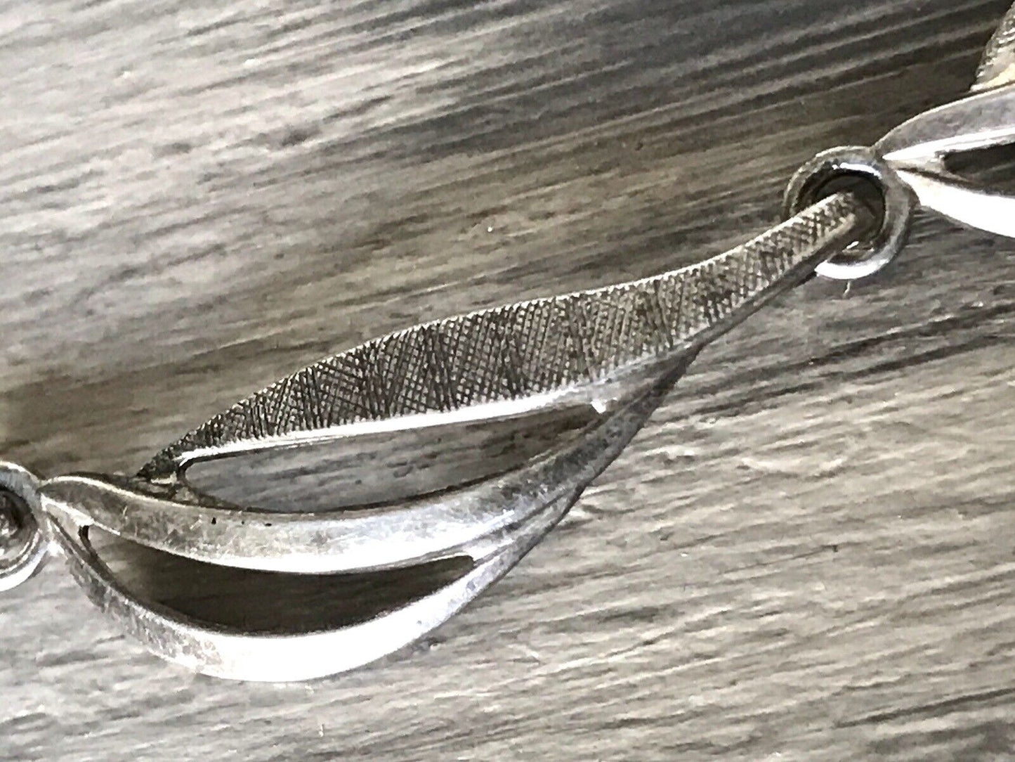 Alt Vintage Edel 800 Silber Collier Halskette