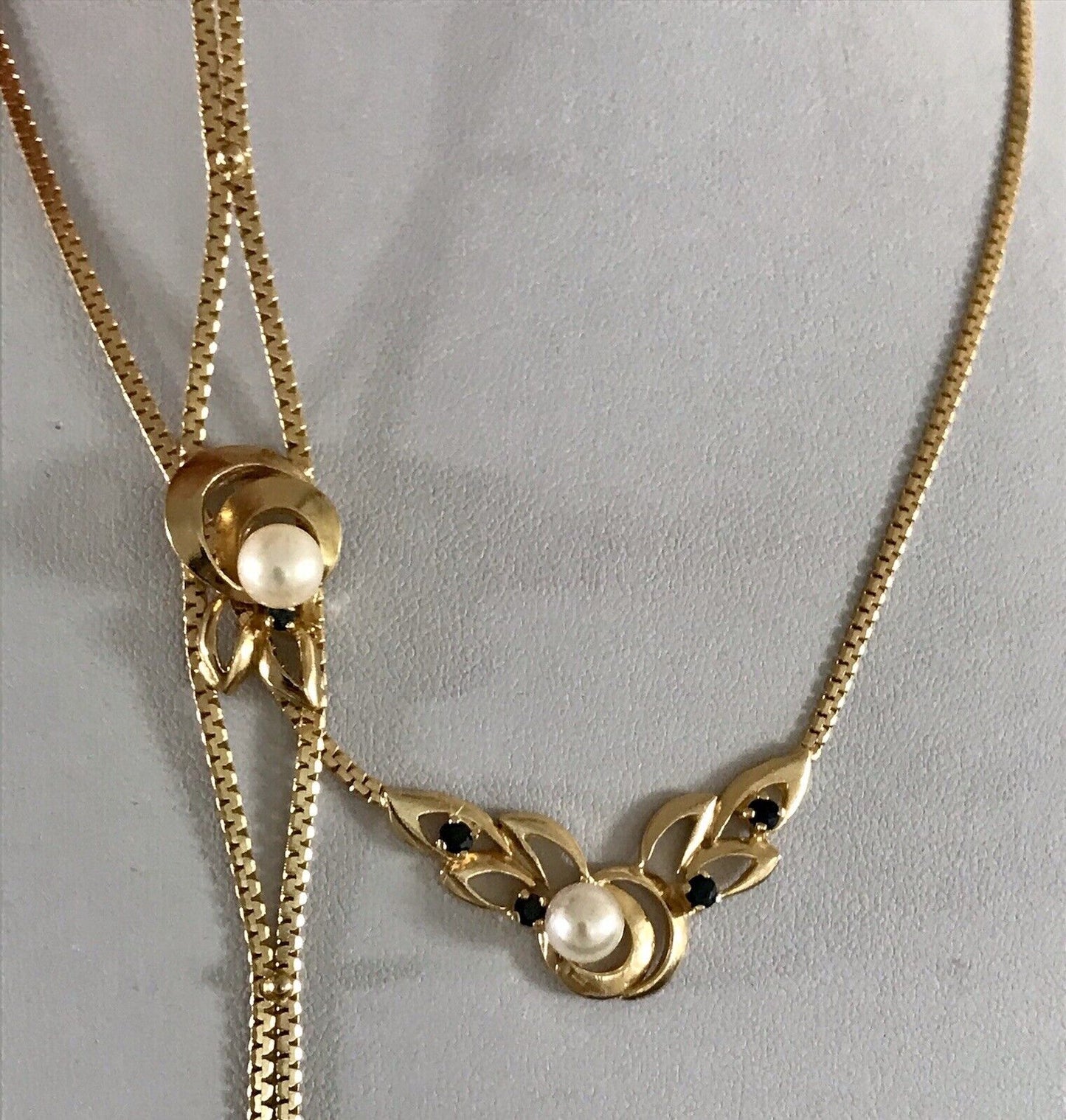Vintage Set 835 Silber vergoldet Schmuck Kette Halskette Collier & Armband