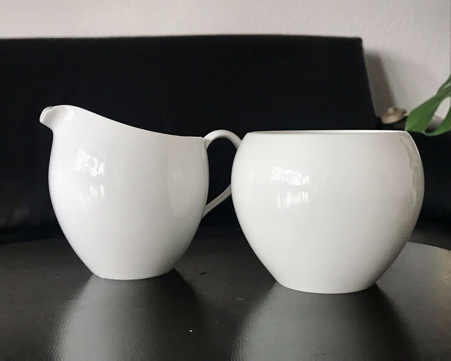 KPM Bauhaus Design Trude Petri Urbino Porzellan Edel 1946-59 Kännchen Zuckertopf