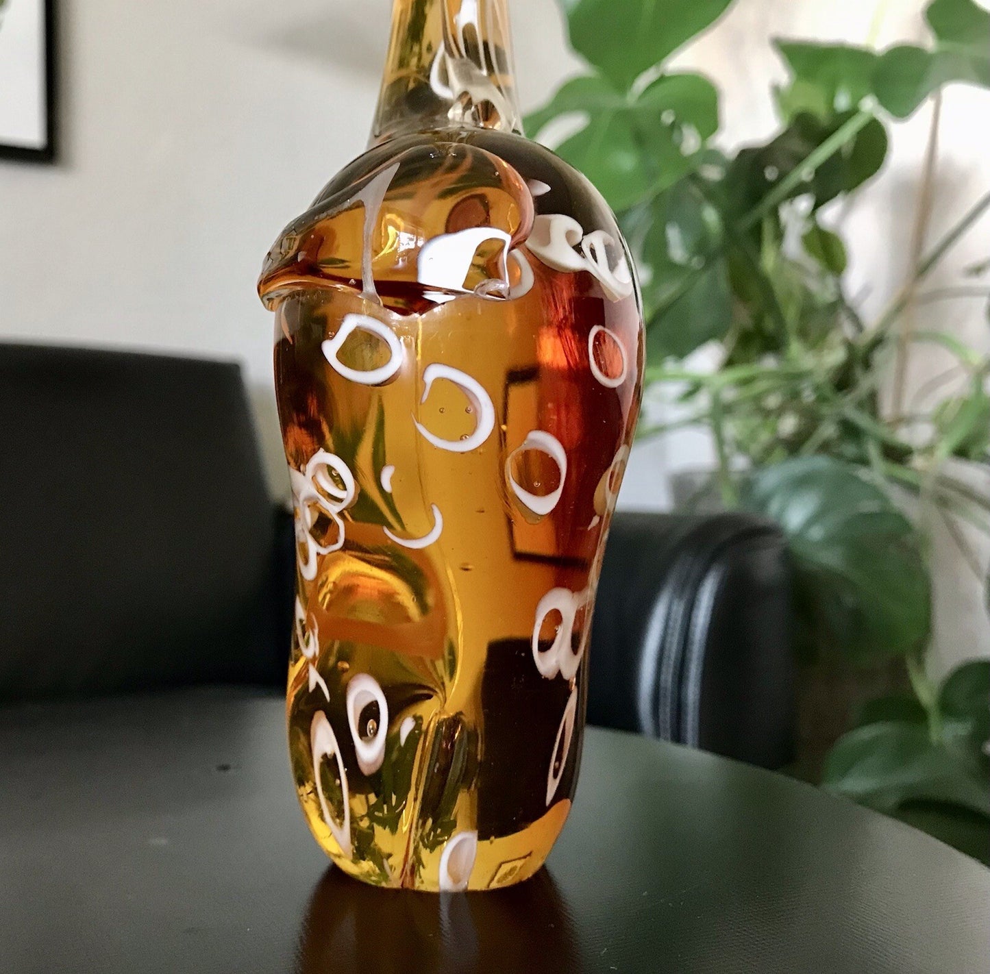 Vintage Murano? 60er Giraffe Figur Skulptur Briefbeschwerer? Glas mundgeblasen