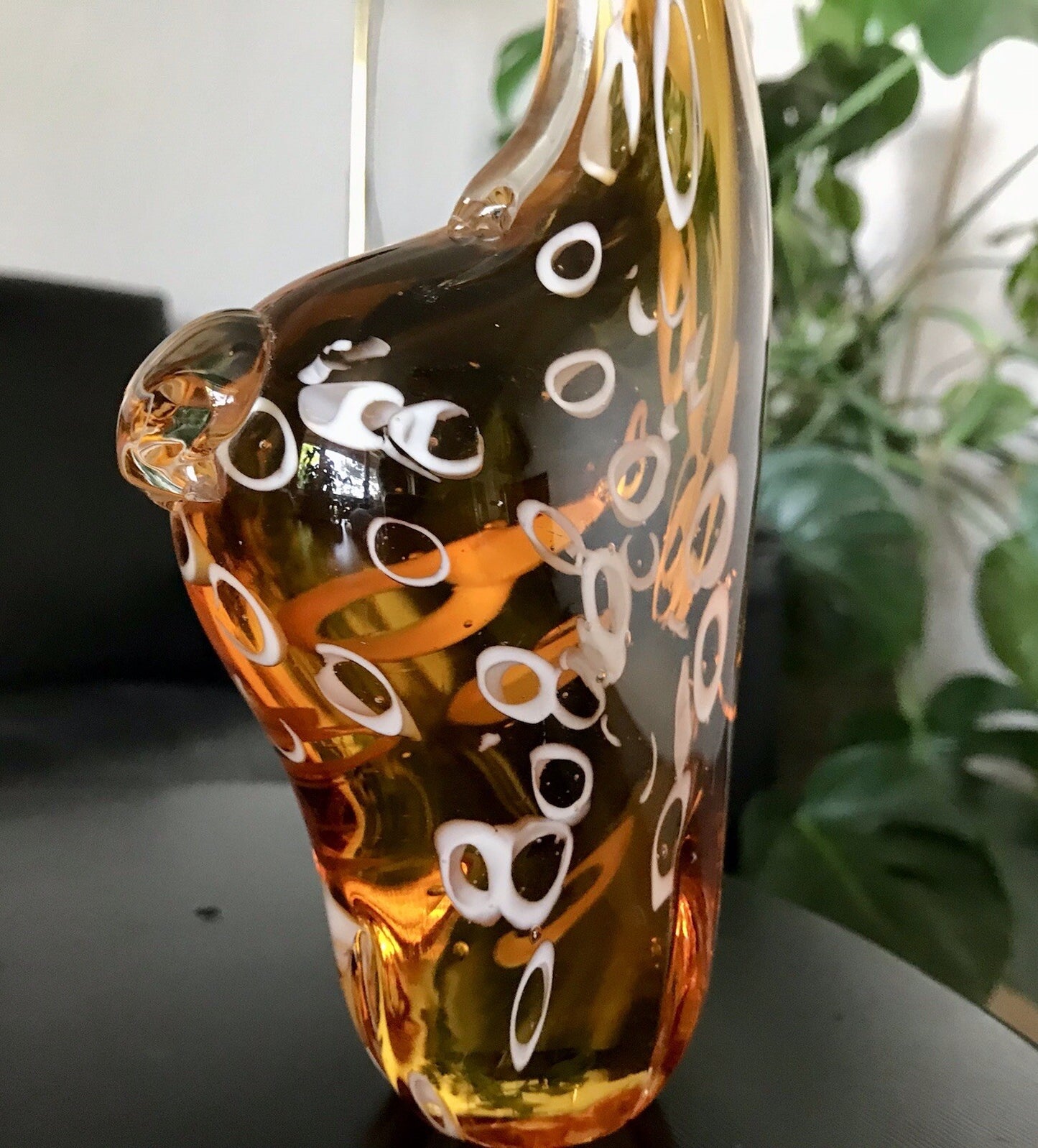 Vintage Murano? 60er Giraffe Figur Skulptur Briefbeschwerer? Glas mundgeblasen