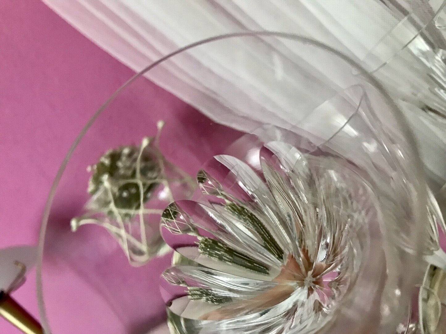 Vintage EDEL 6 Sektflöten Champagnerflöten Gläser Kristallglas Bleikristall WOW