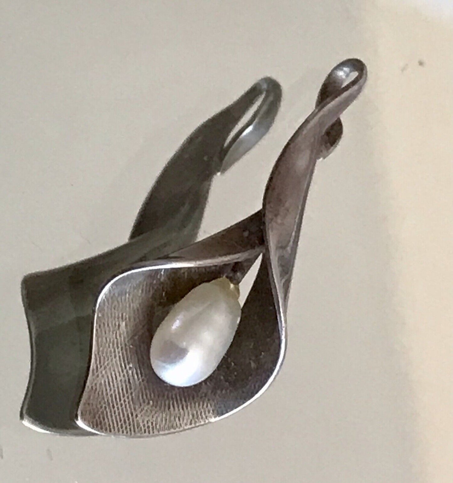 Antik Jugendstil Anhänger Kettenanhänger Silber Perle SO SCHÖN!
