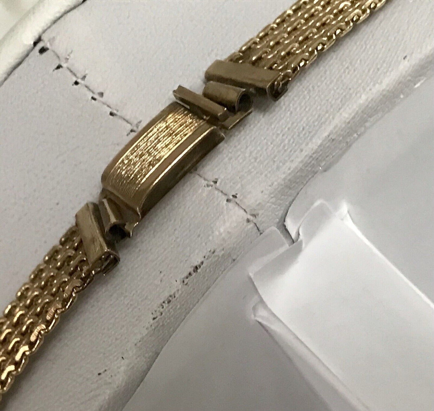 Vintage 60er MP Collier Halskette Amerik. Doublè gold Choker Statement SCHÖN