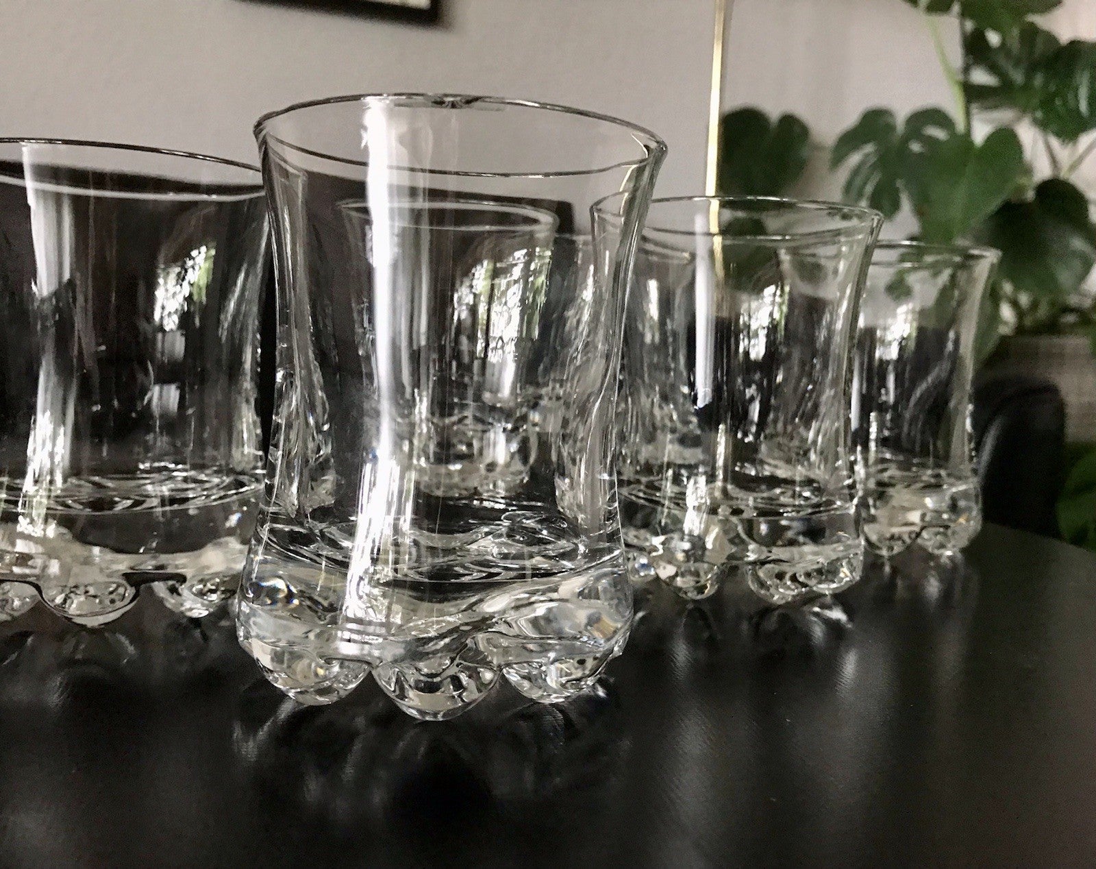 Vintage 6 Luigi Bormioli Light&Music Wasser Whisky? Gläser Kristallglas Glas