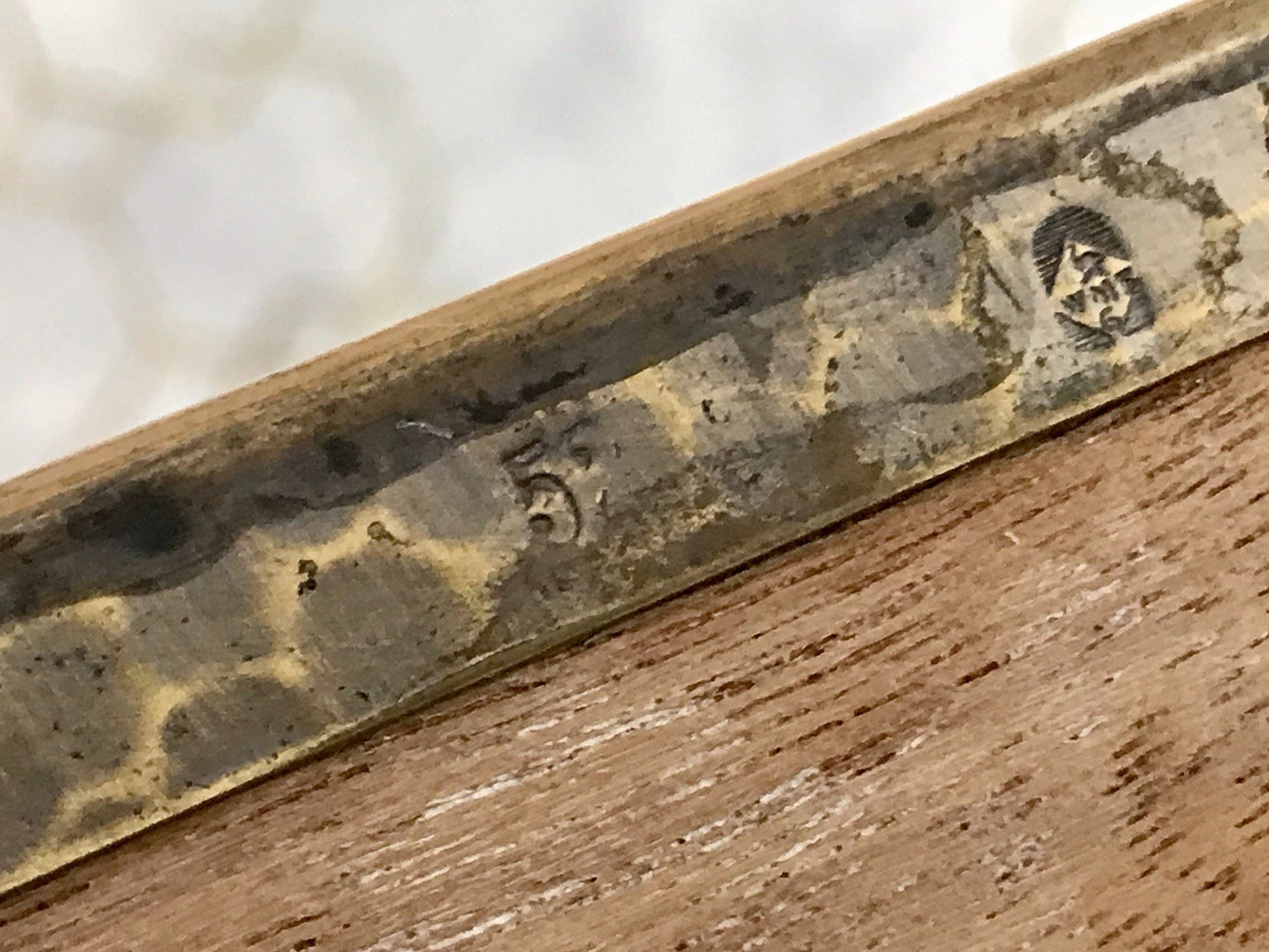 Antik WMF Jugendstil Messing Schatulle Zigarrendose Dose wunderschön Kegelklub