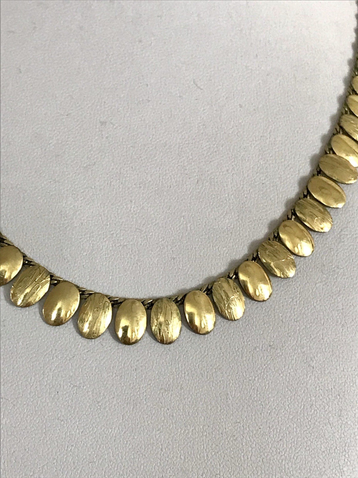 Vintage 60er Collier Halskette Amerik. Doublè gold SCHÖN