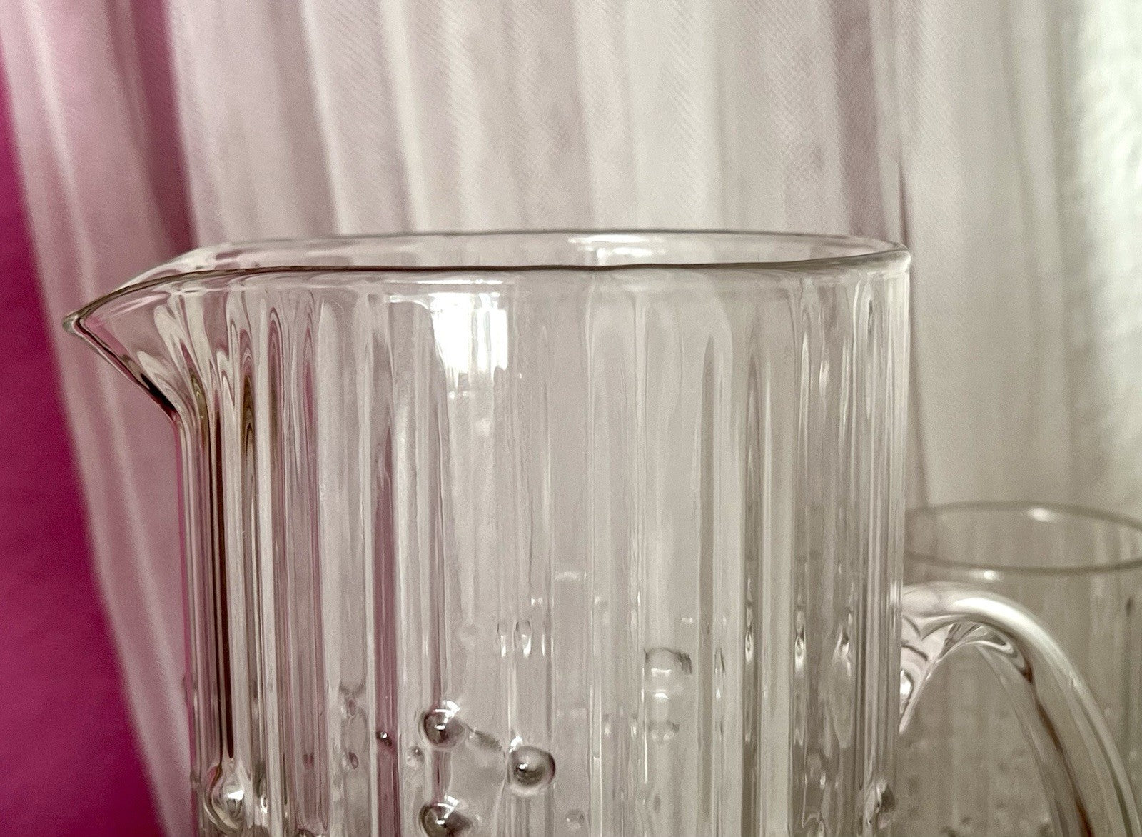 Vintage Tapio Wirkala Designer 60er Krug Kanne Karaffe 5 Gläser Becher Struktur