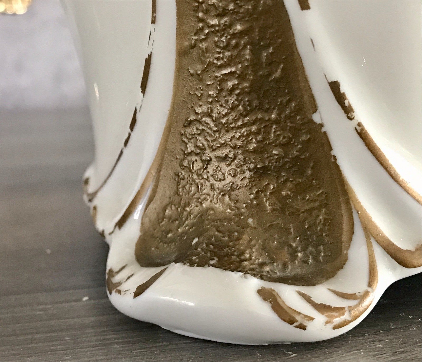 Antik Art Déco Porzellan Dose Deckeldose Schatulle Bonboniere Neu-Tettau 1930