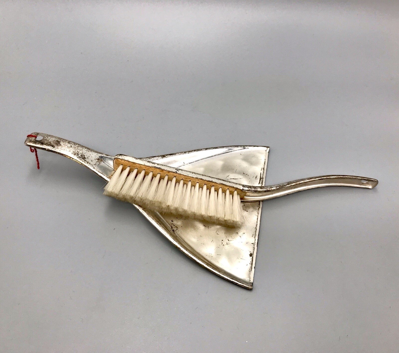 Vintage alt WMF Tisch Kehrset Kehrgarnitur Krümmelkehrer versilbert