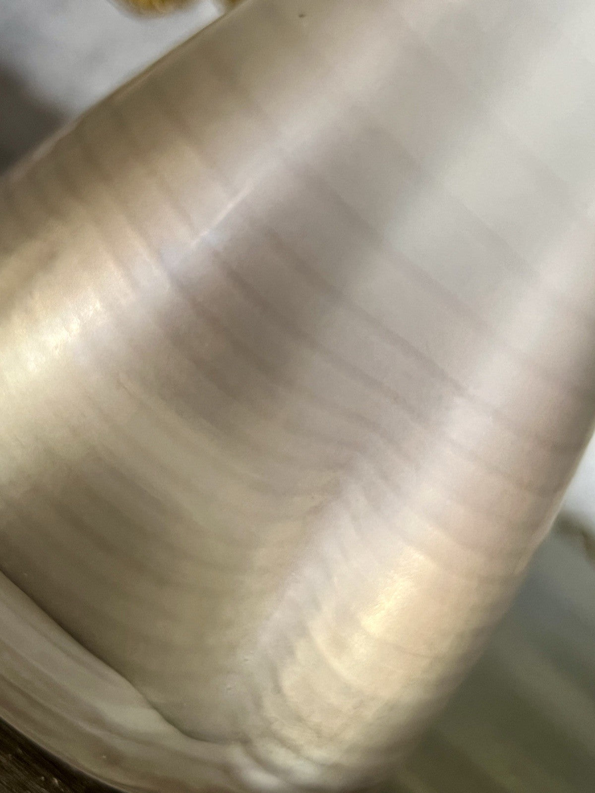 Vintage Glasvase Glaskunst Vase edel Glashütte Eisch ? irisierend schillernd
