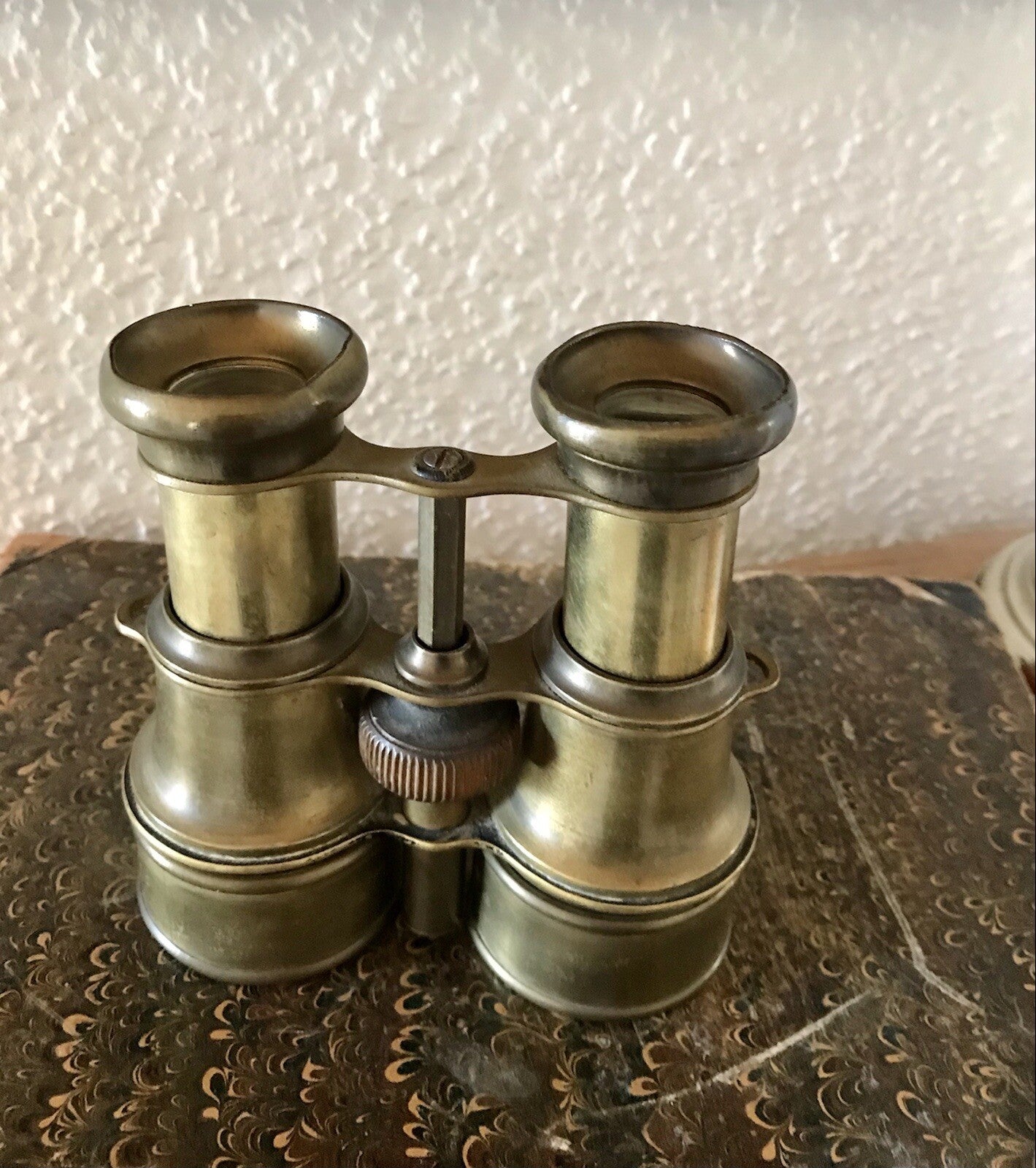 Antik Fernglas Opernglas Messing