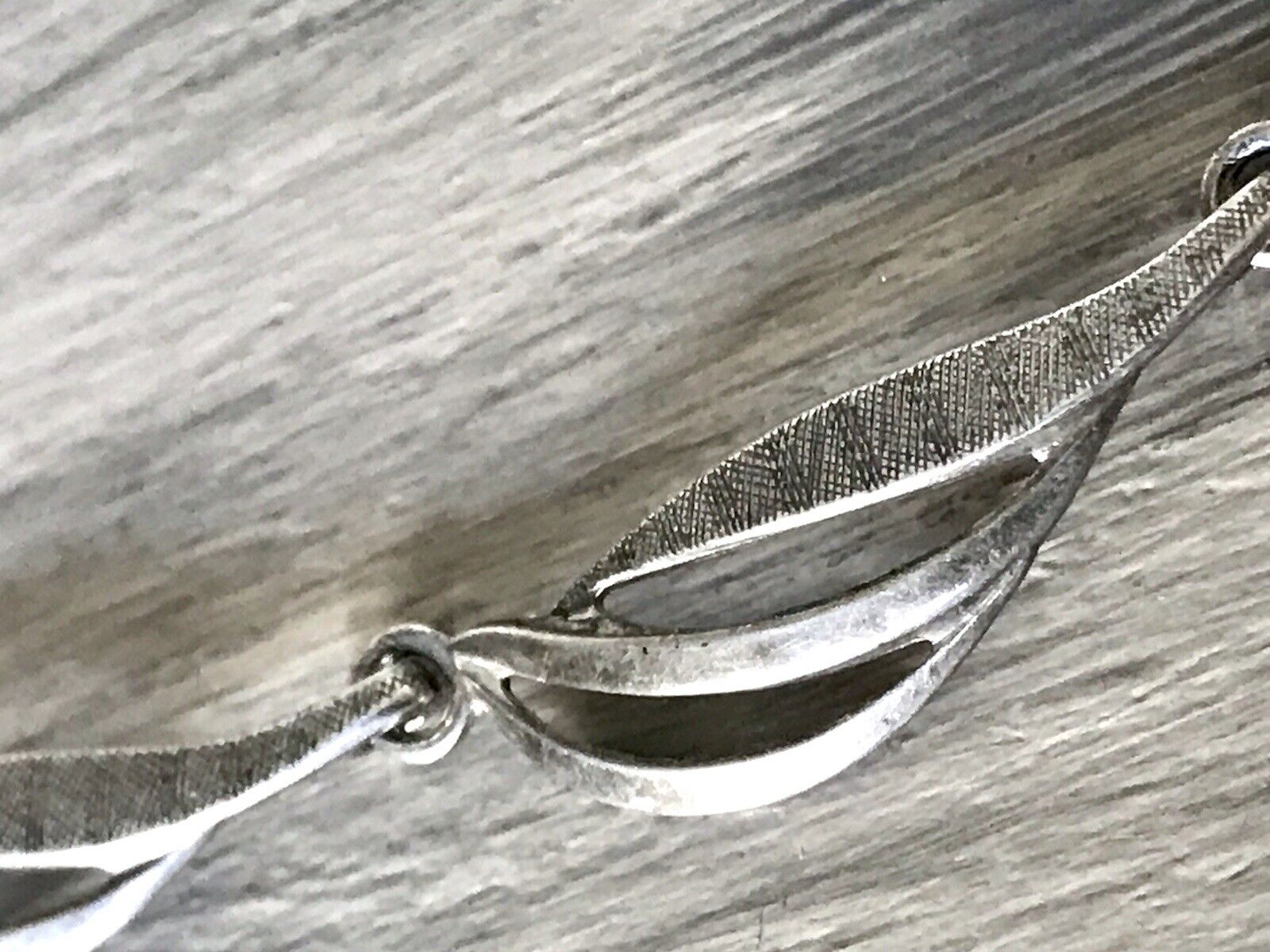 Alt Vintage Edel 800 Silber Collier Halskette