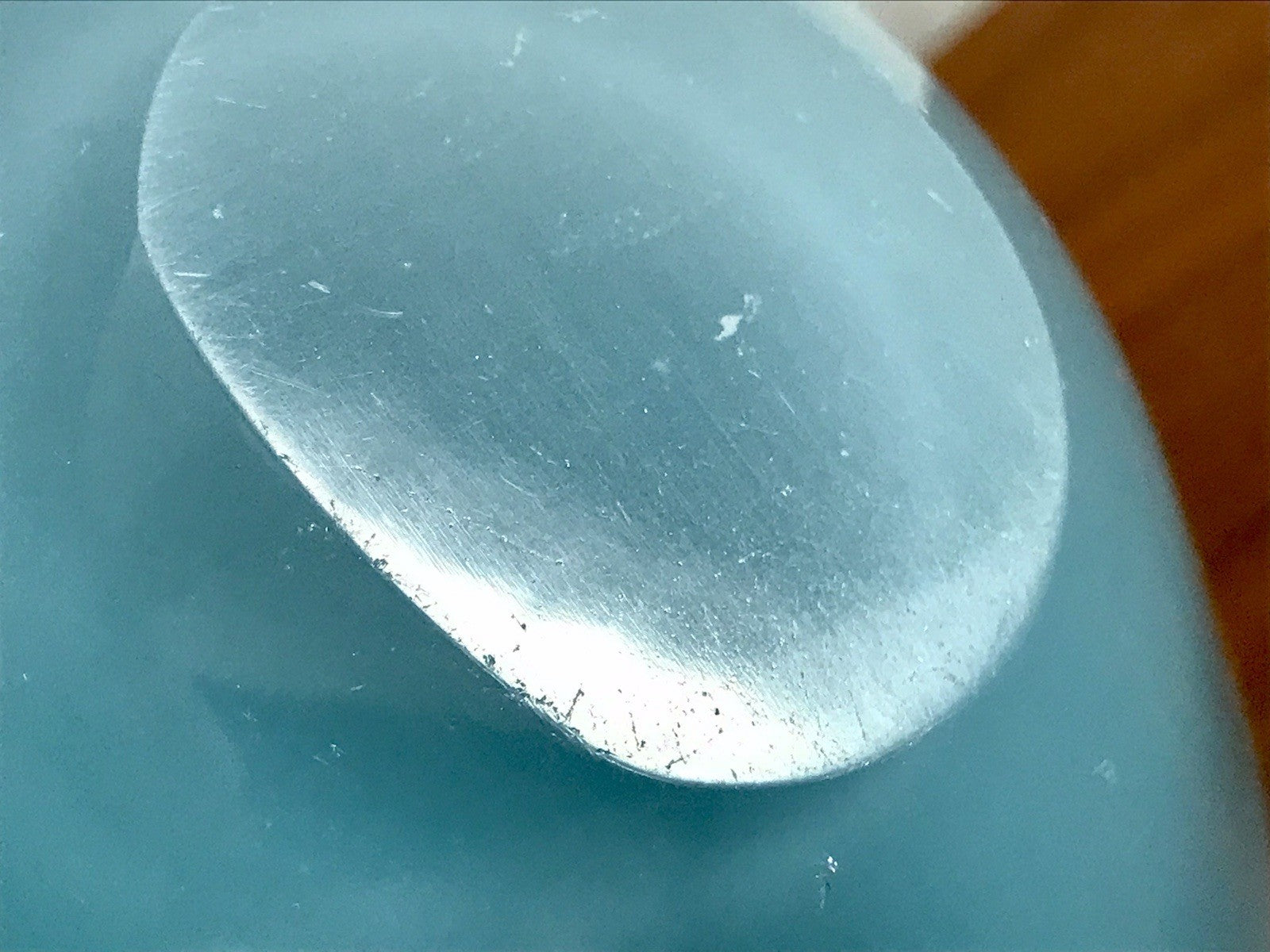 Vintage 60er Murano Glas Schale Barovier? türkis blau weiß edel