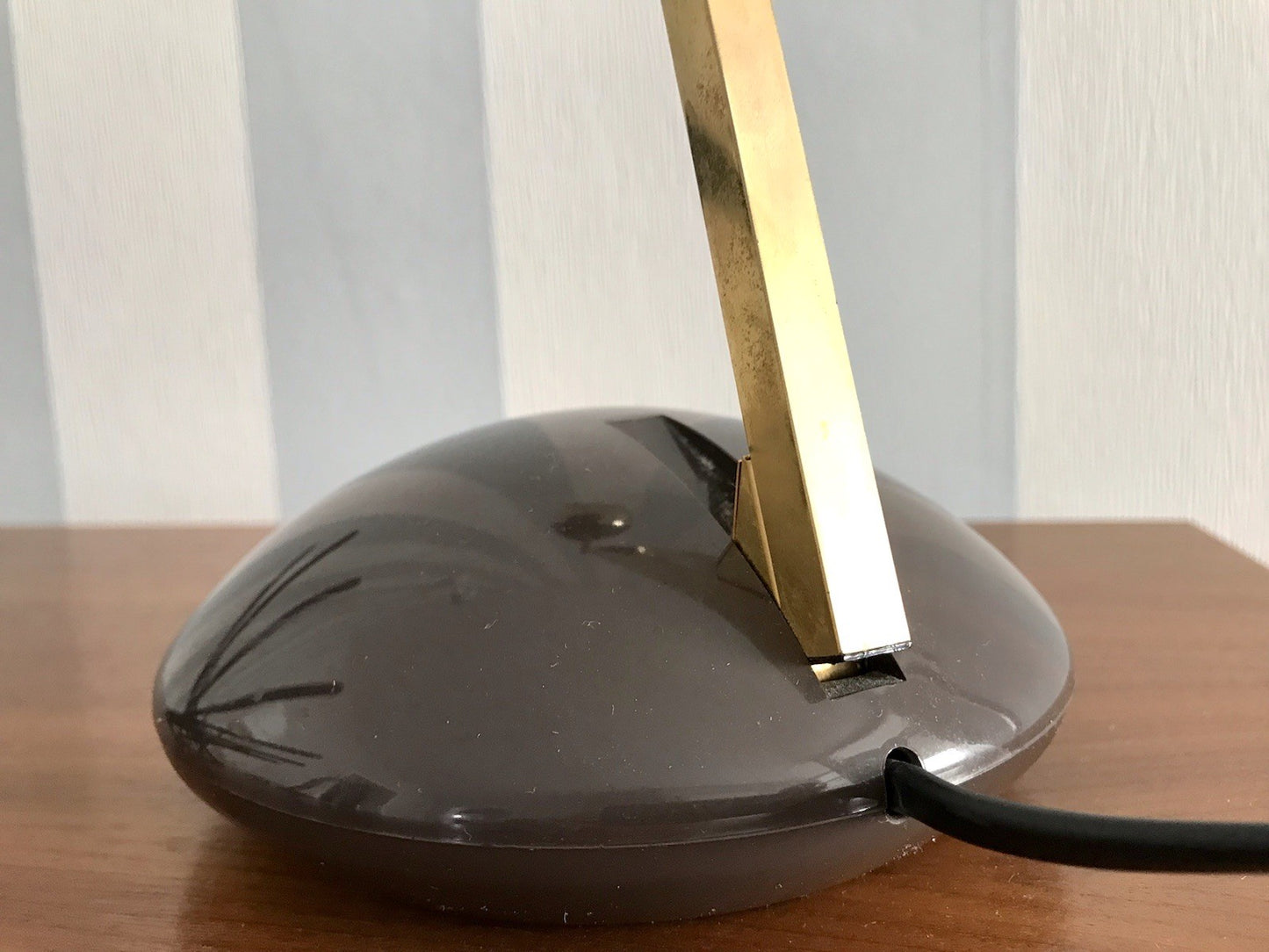 Vintage Space Age 60er 70er Tischleuchte Lampe Leuchte Eyeball veaun gold