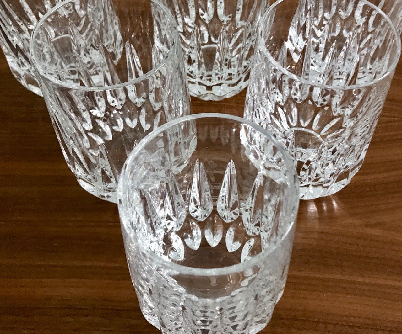 Vintage 3 edel Wassergläser Gläser Kristallglas geschliffen schön Nachtmann
