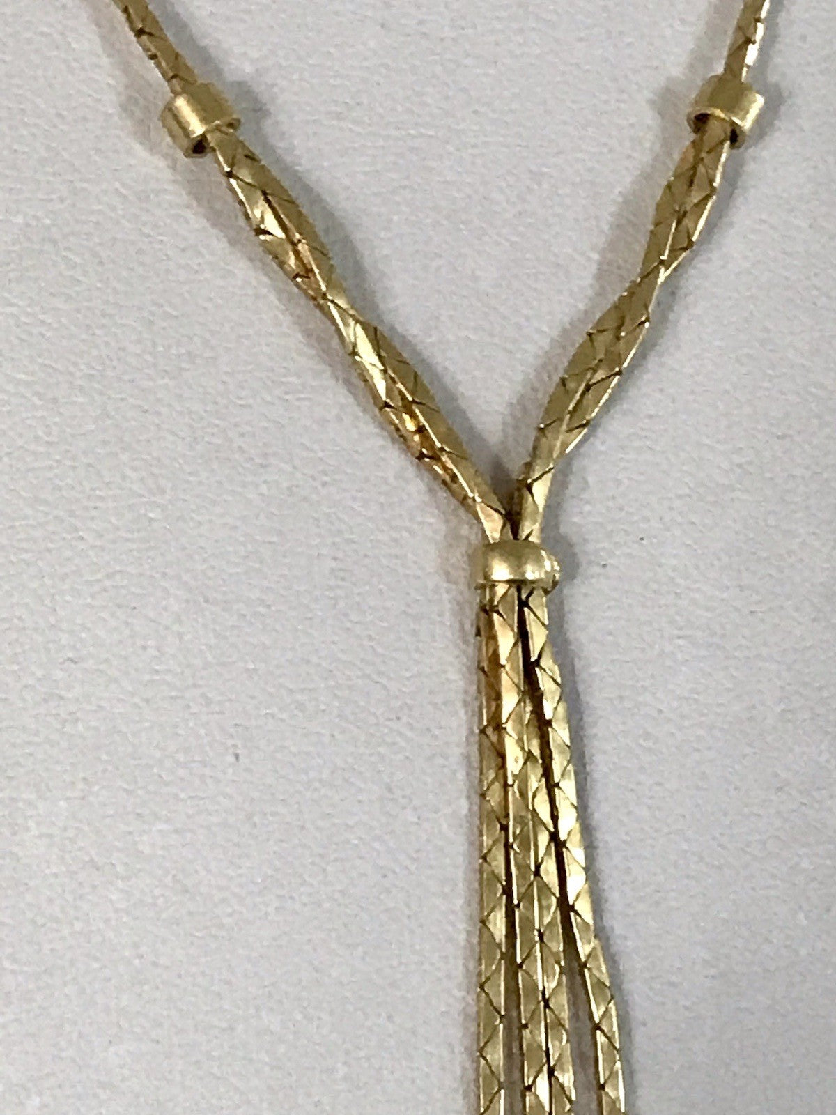 Vintage 60er Collier Halskette Amerik. Doublè gold SCHÖN Kette Damen