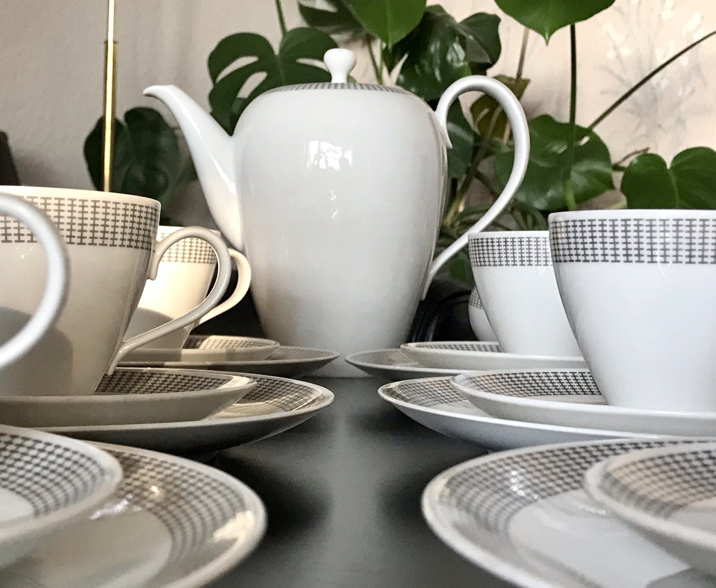 Vintage Thomas / Rosenthal Porzellan Kaffeeservice Eva Zeisel Design Klassiker