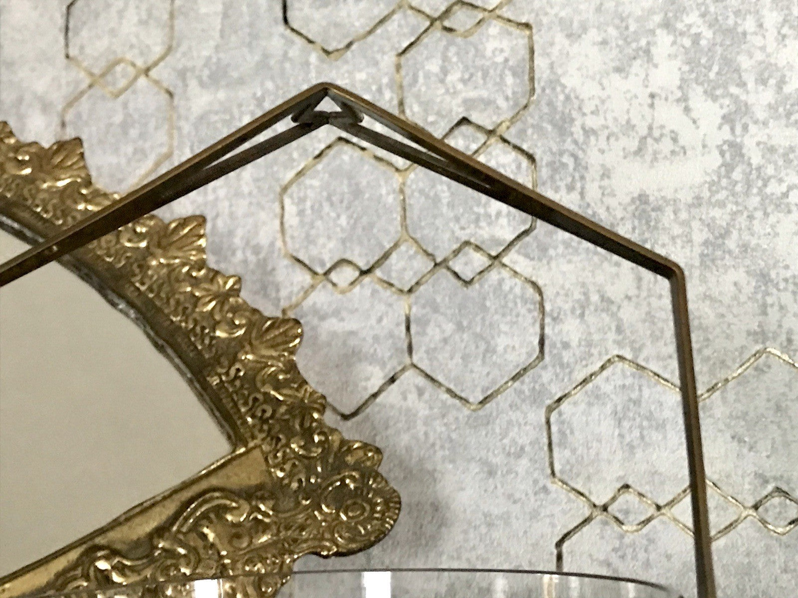 Antik Jugendstil Art  Déco Messing Montur Rosen Schale Bonboniere Glaseinsatz