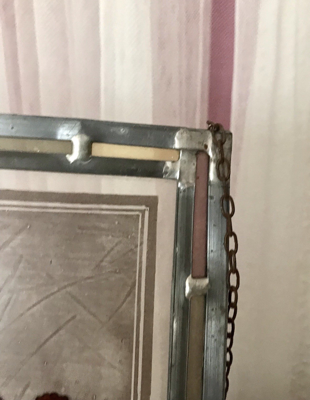 Antik? alt Bleiverglasung Fensterbild Blumenbouquett Glasmalerei