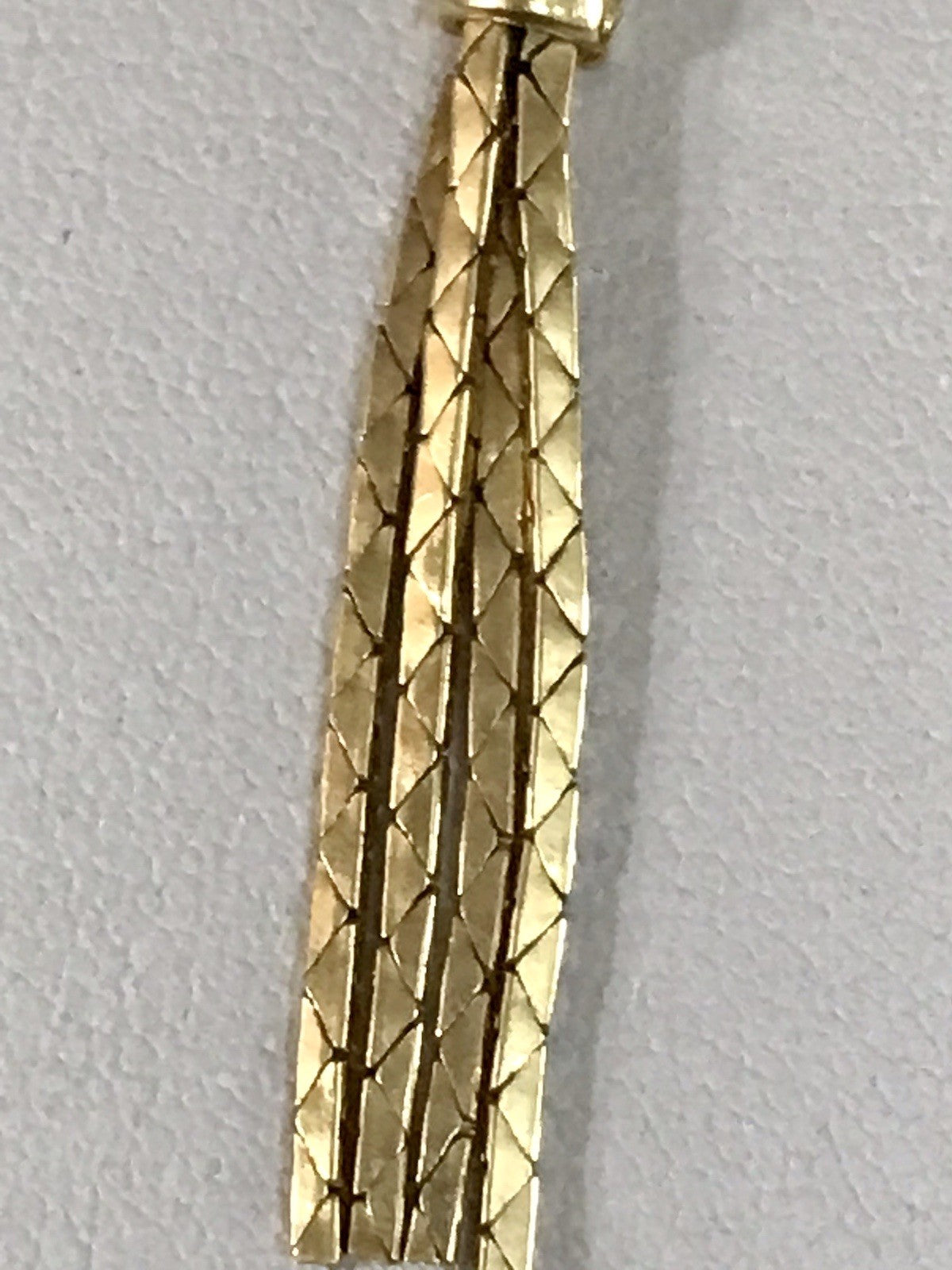 Vintage 60er Collier Halskette Amerik. Doublè gold SCHÖN Kette Damen