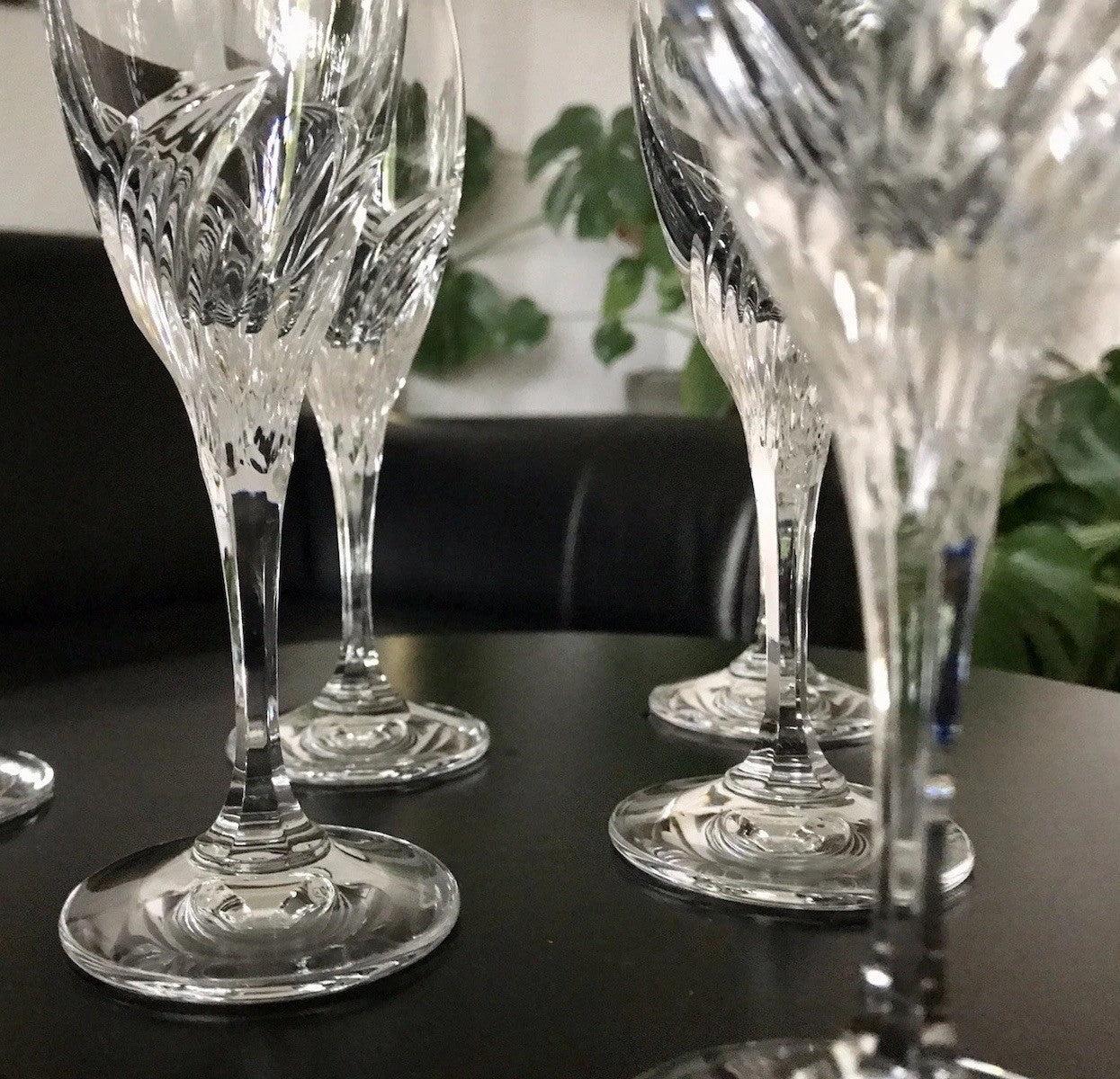 EDEL 5 Cherrygläser Gläser  Kristallglas Nachtmann Yvonne Bleikristall