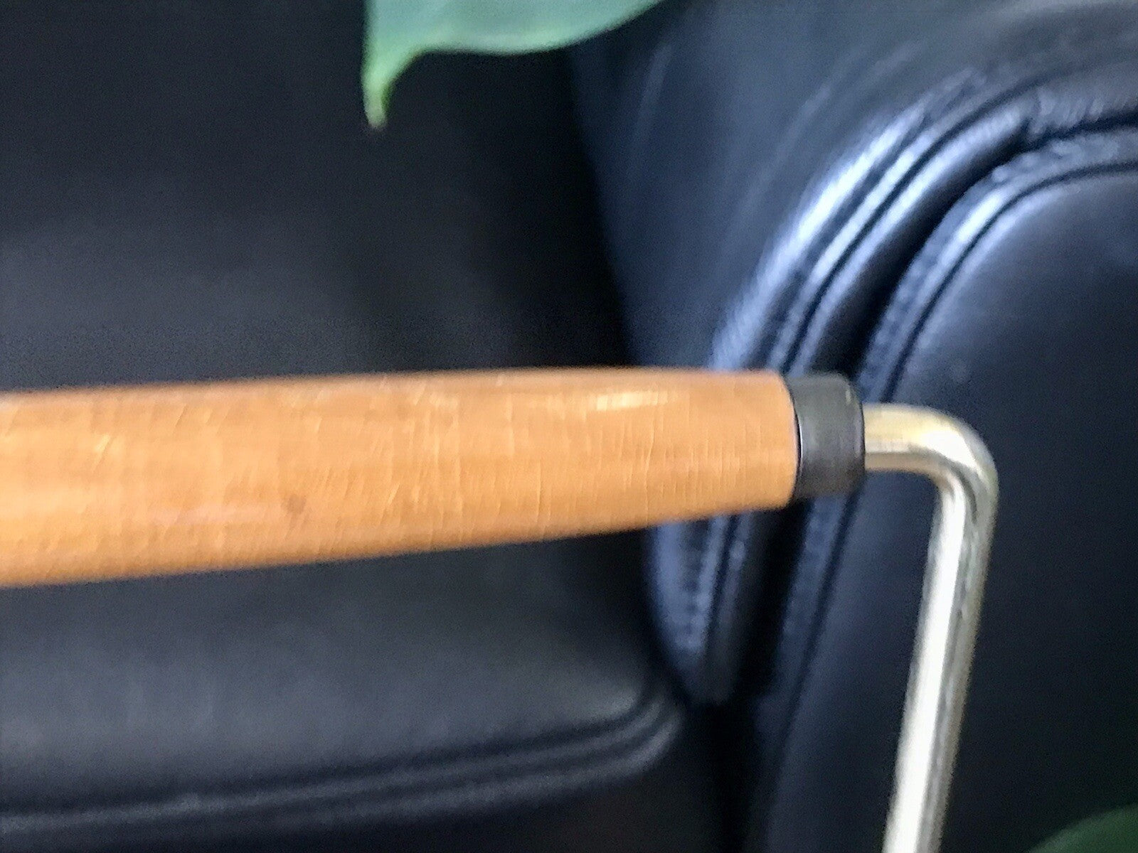 Vintage 60er Mid Century String-Ära Zeitungsständer Kultig gold braun