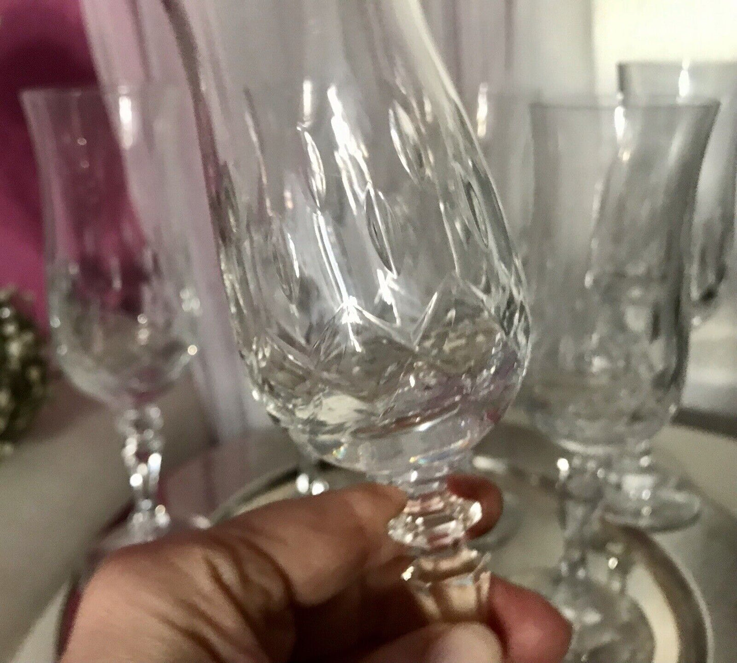 Vintage 6 EDEL Zwiesel Champagner Sektflöten Sektgläser Glas Kristallglas