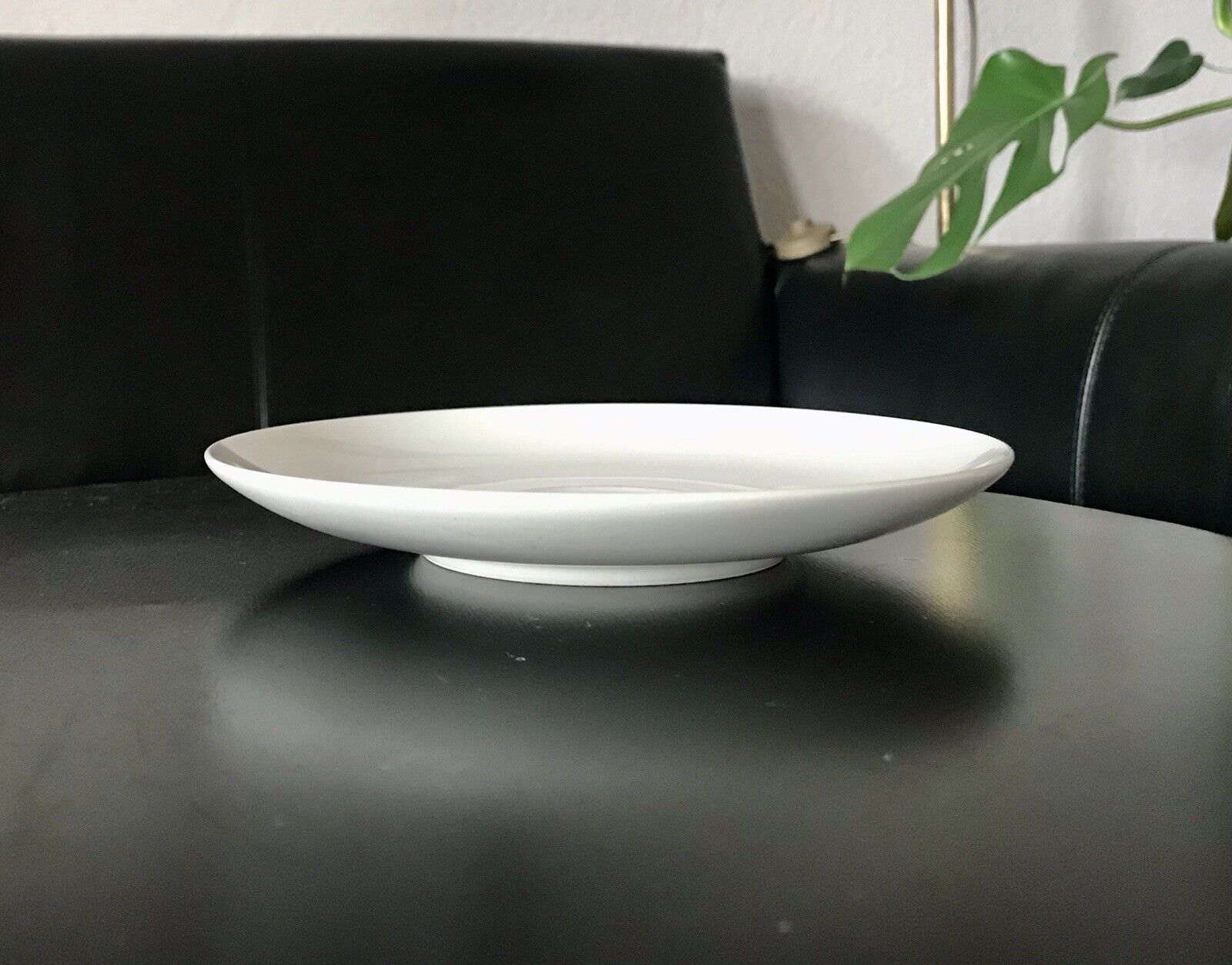 KPM Bauhaus Design Trude Petri Urbino Porzellan 1 Untertasse Teller ~1946-59