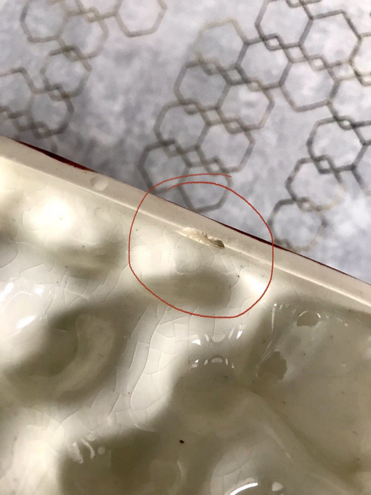 Antik Sarreguemines France Majolika Keramik  Korb Zierschale Schale Obstkorb