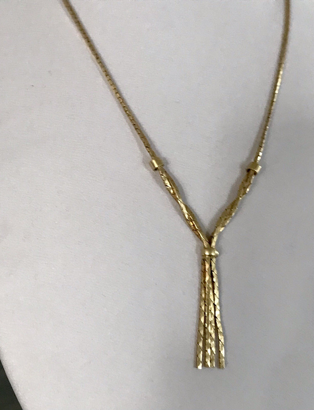 Vintage 60er Collier Halskette Amerik. Doublè gold SCHÖN Kette Damen