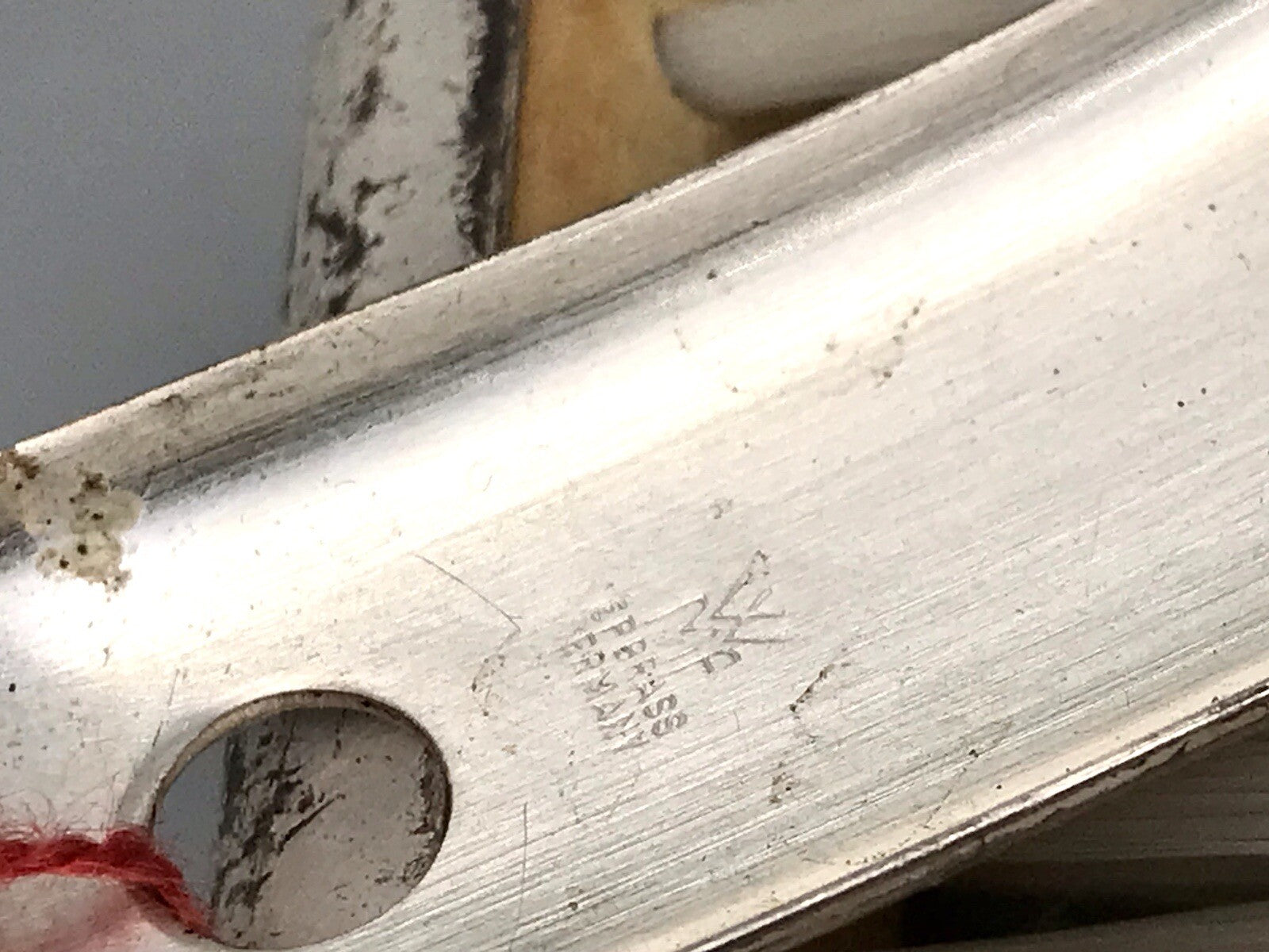 Vintage alt WMF Tisch Kehrset Kehrgarnitur Krümmelkehrer versilbert