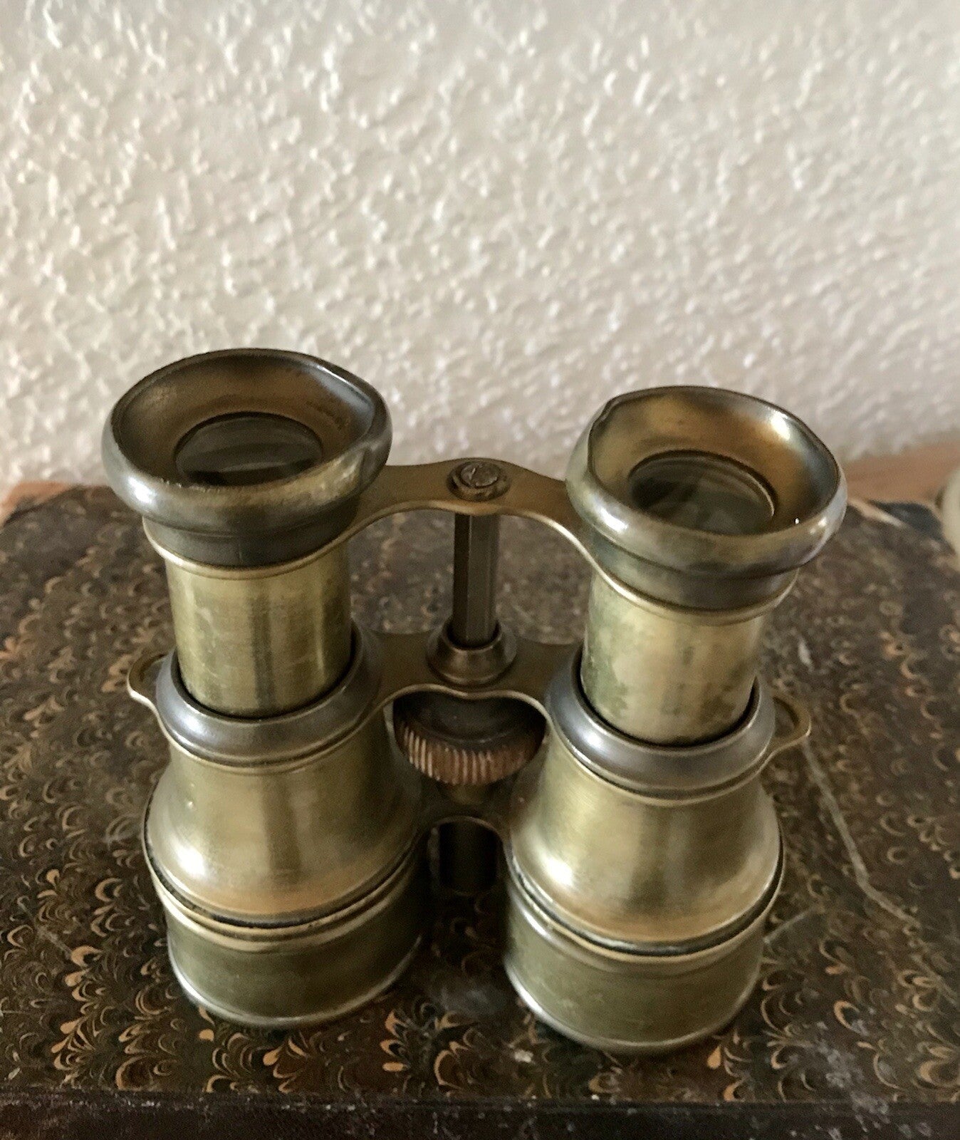 Antik Fernglas Opernglas Messing