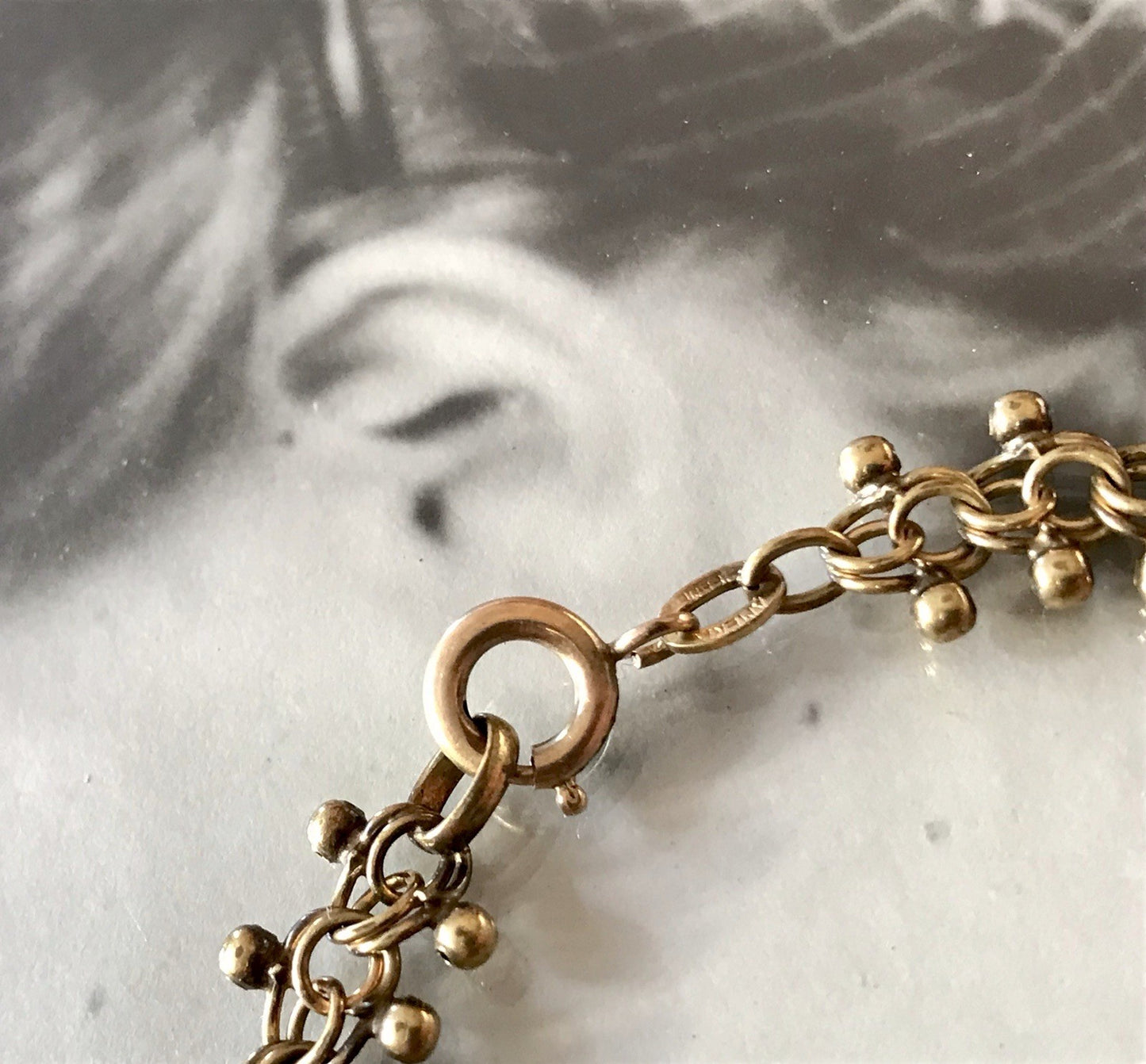 Vintage Armband vergoldet Amerik. Doublè  SCHÖN! FBM