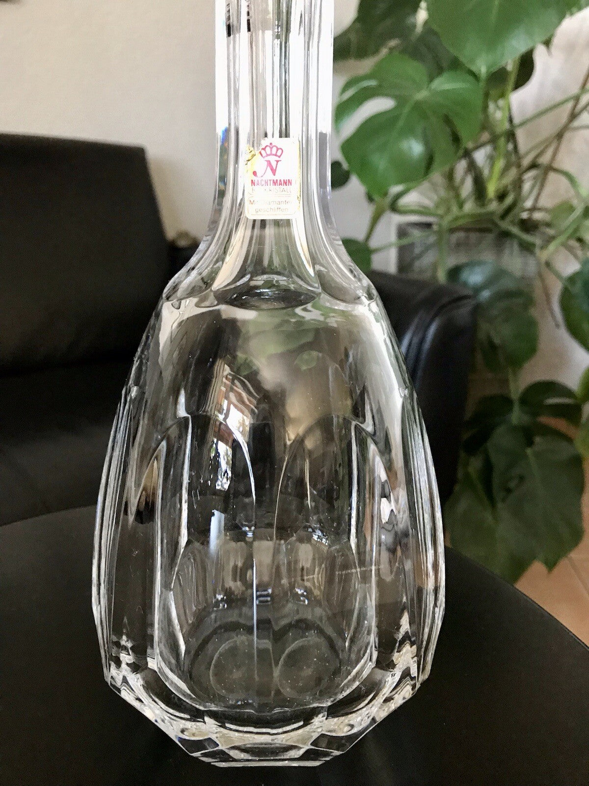 Vintage Nachtmann Antika Kristallglas Bleikristall Karaffe Dekanter EDEL