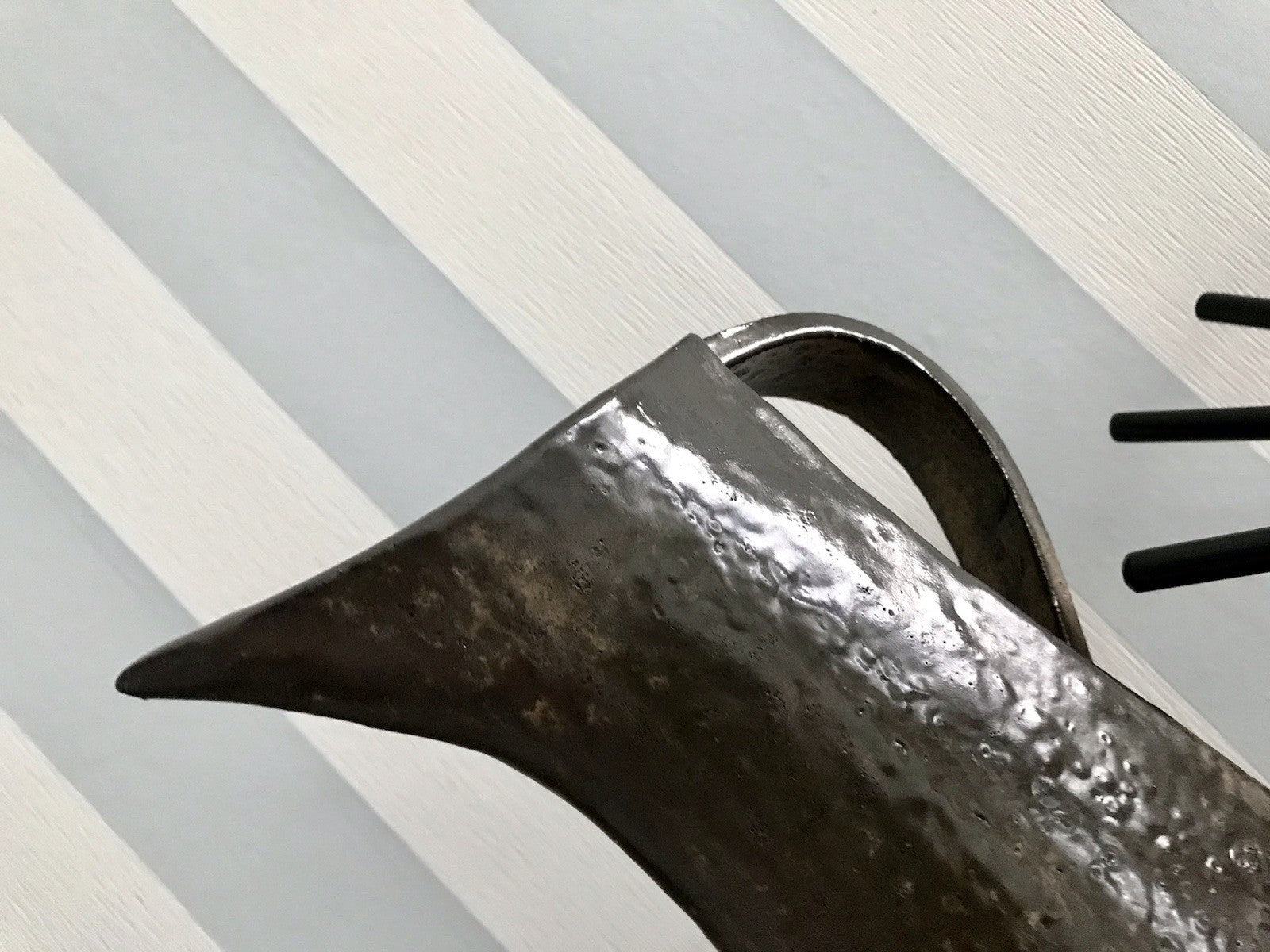 Vintage Designer Krug Kanne Steinzeug Studio Keramik signiert AH Kunstvoll