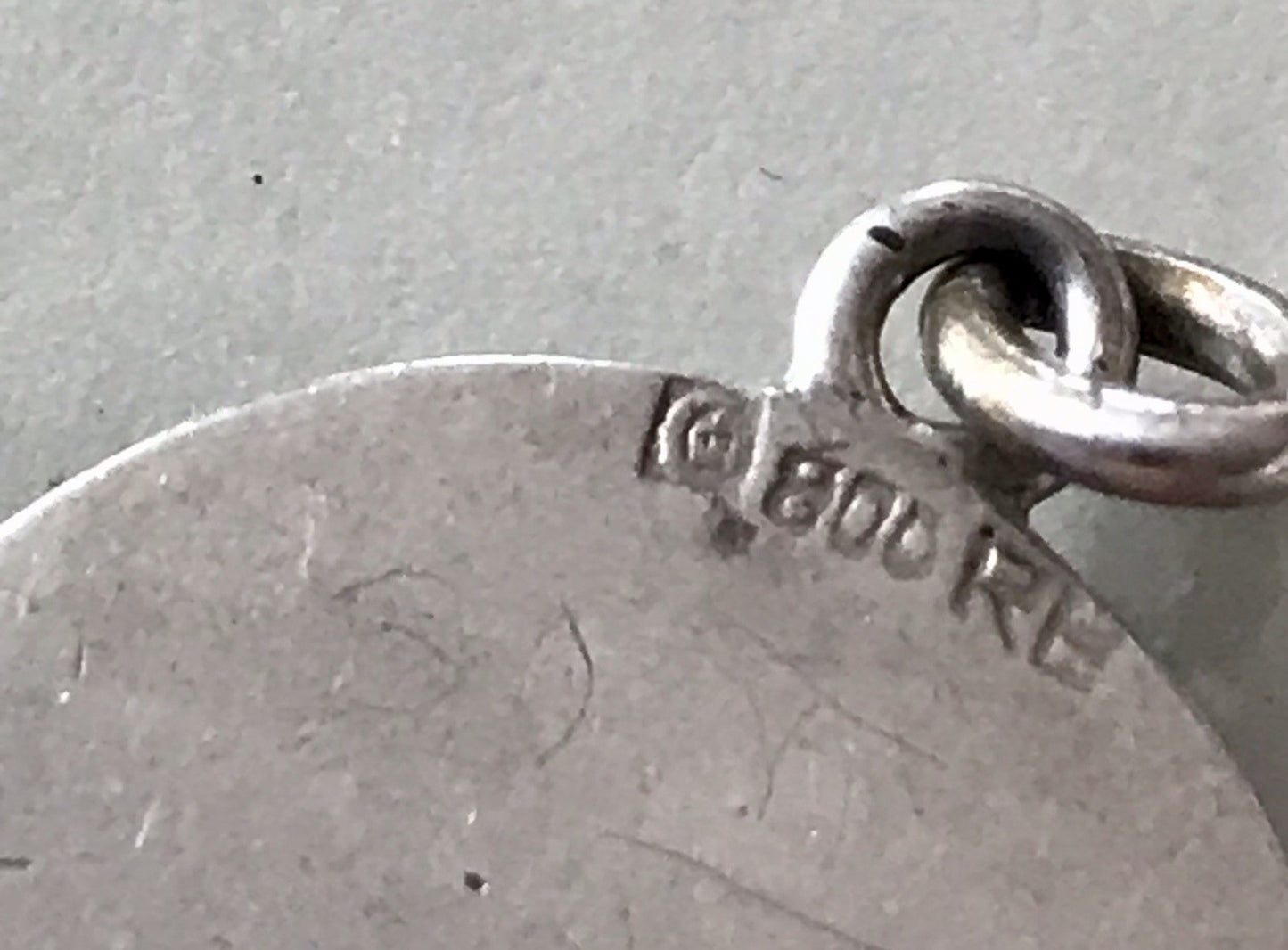 Antik Anhänger Studentika 800 Silber Burschenschaft Studentenverbindung