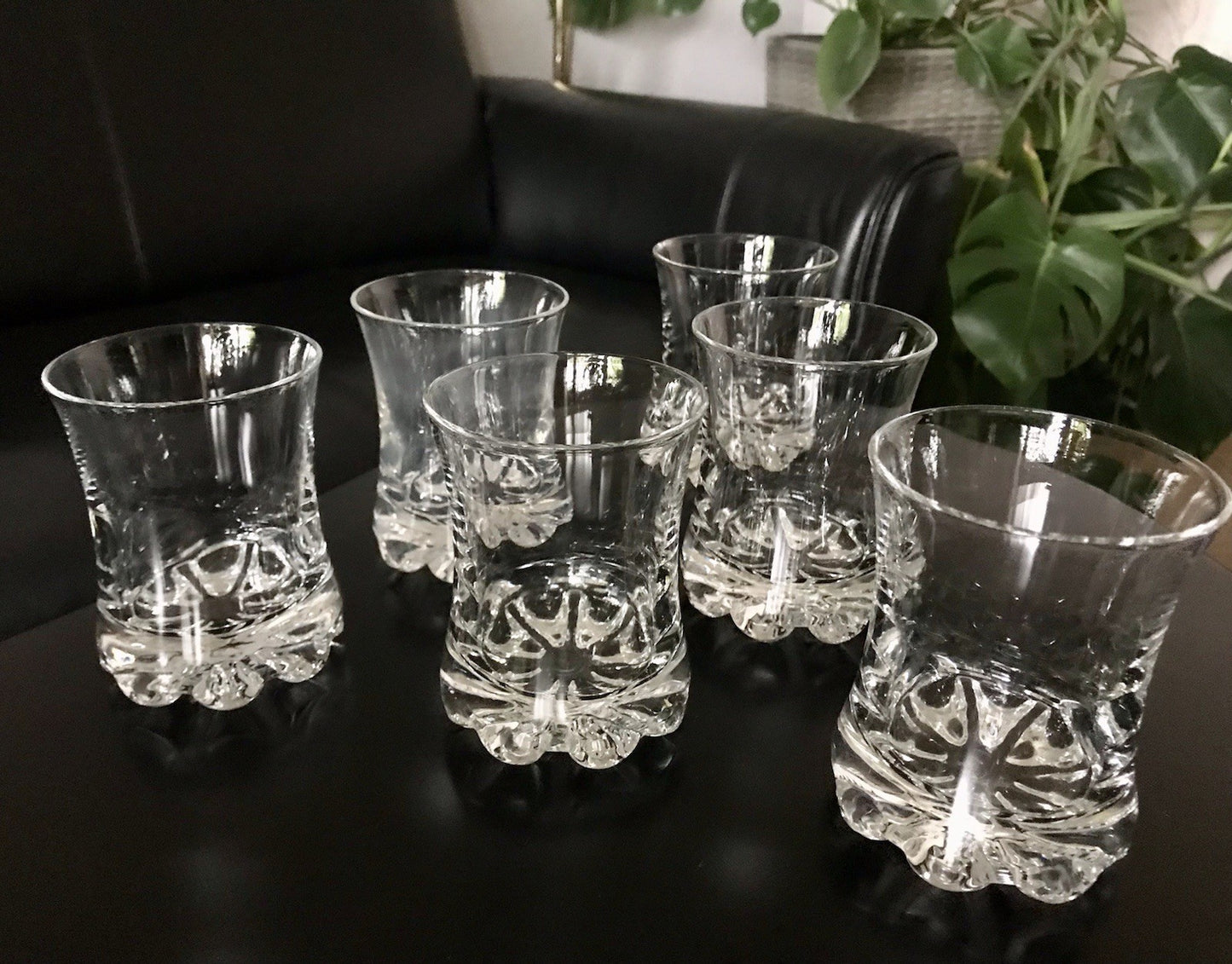 Vintage 6 Luigi Bormioli Light&Music Wasser Whisky? Gläser Kristallglas Glas