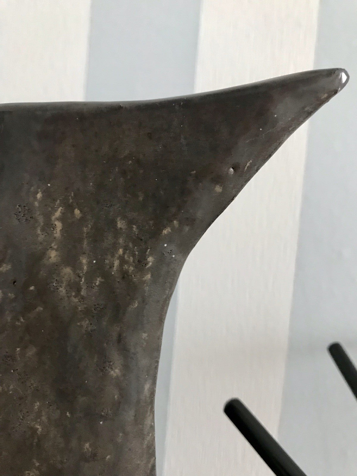 Vintage Designer Krug Kanne Steinzeug Studio Keramik signiert AH Kunstvoll