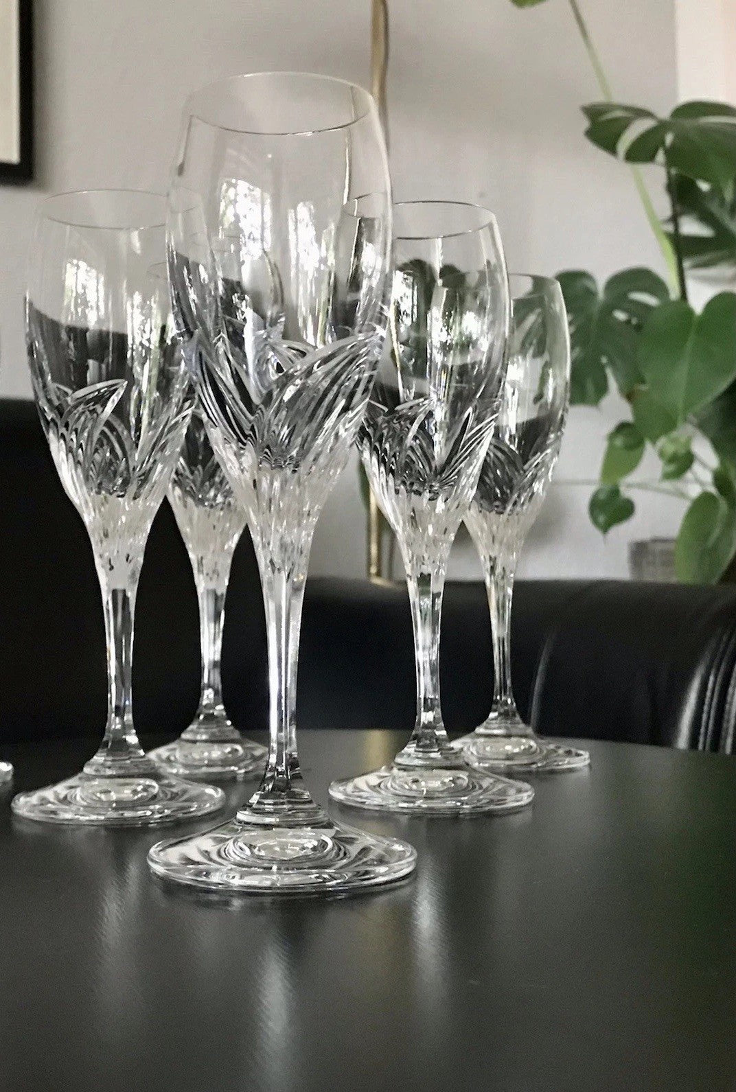 EDEL 5 Cherrygläser Gläser  Kristallglas Nachtmann Yvonne Bleikristall