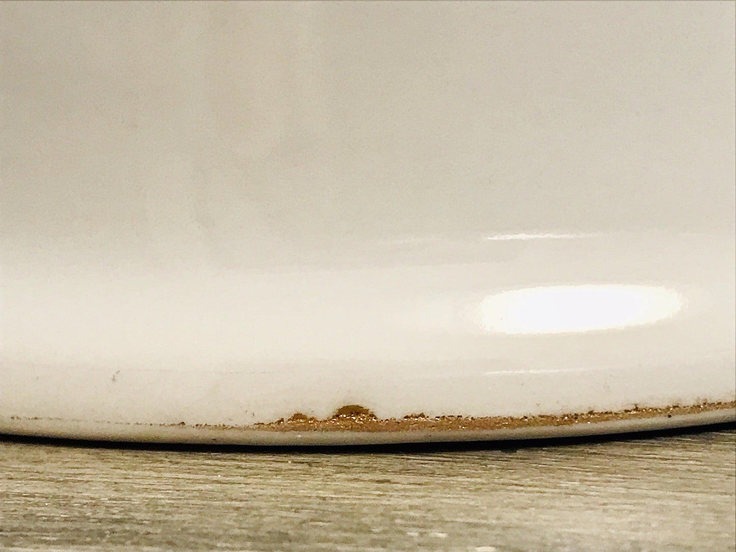 Antik Biedermeier Porzellan Butterdose Dose Handbemalung weiß rosa gold