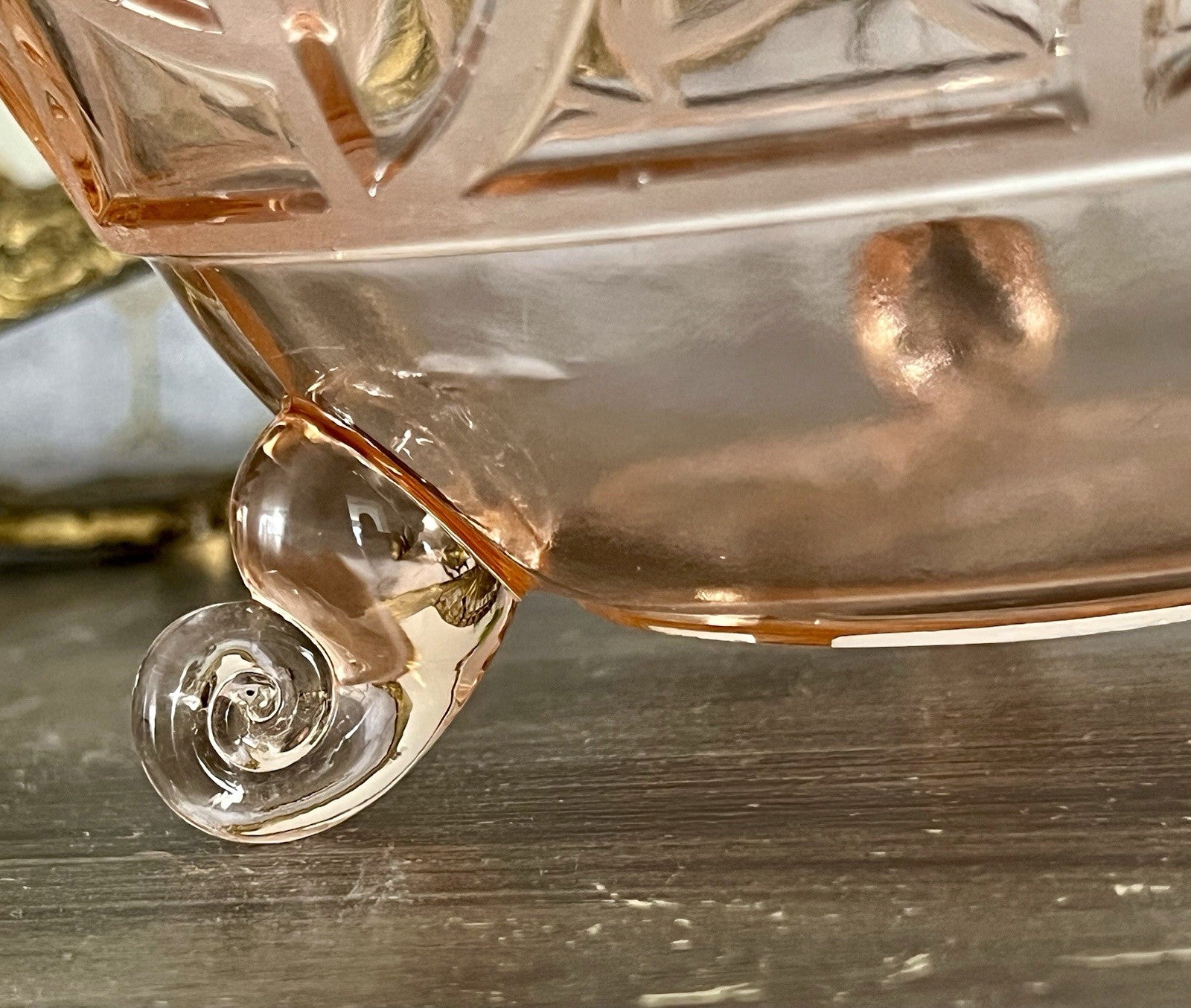 Antik Rosa Schwepnitz Maria Art Déco Schale Pressglas Glasschale So Schön!