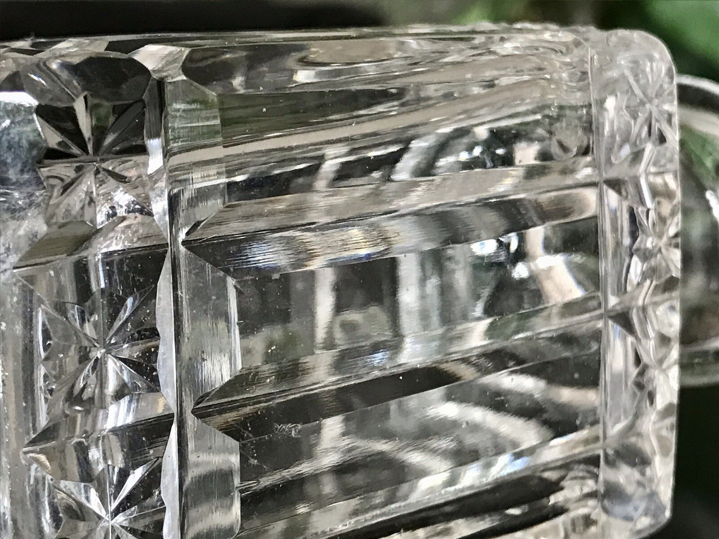 Antik Baccarat? SEHR EDEL 1 Flakon kleine Karaffe Bleikristall Schliff