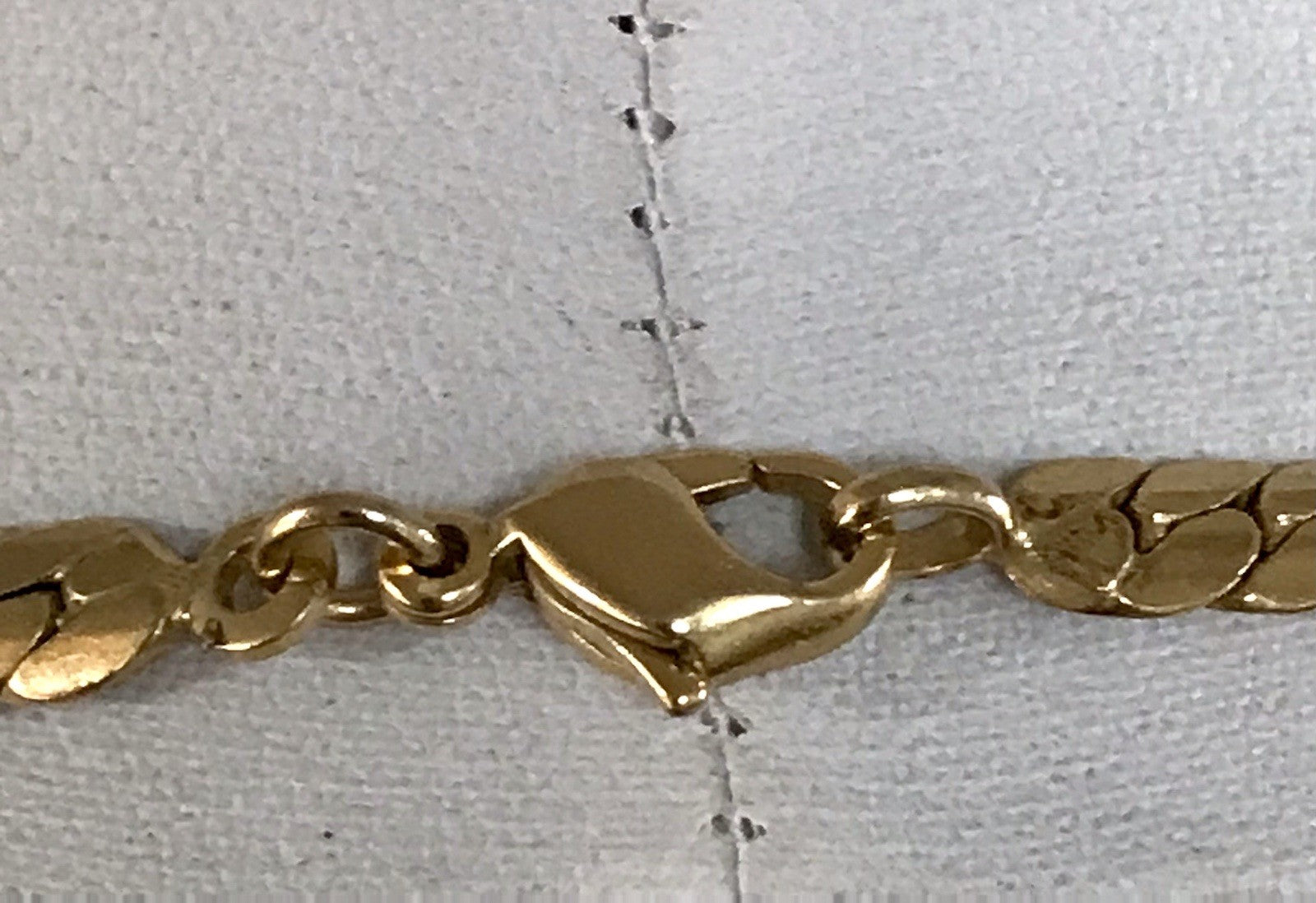 Vintage Halskette Amerik. Doublè gold SCHÖN Damen Massiv Collier Kette