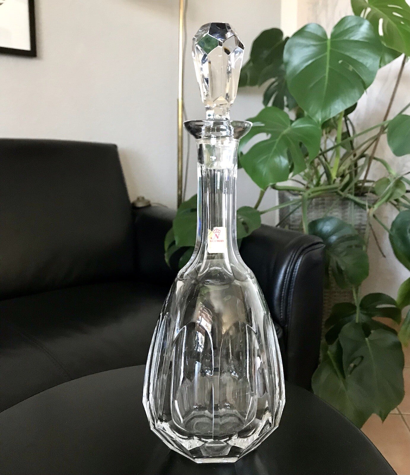 Vintage Nachtmann Antika Kristallglas Bleikristall Karaffe Dekanter EDEL