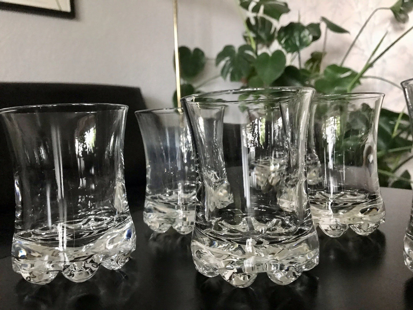 Vintage 6 Luigi Bormioli Light&Music Wasser Whisky? Gläser Kristallglas Glas