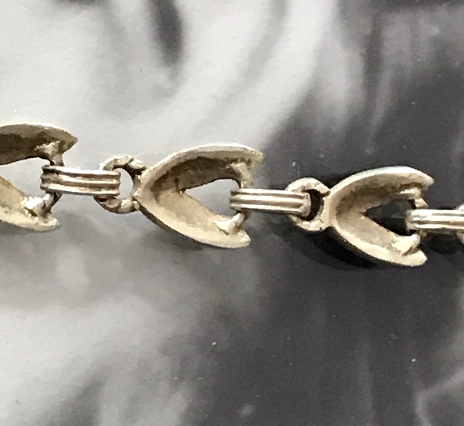 Antik Theodor Fahrner Designer Collier 925 Silber vergoldet Markasite Halskette