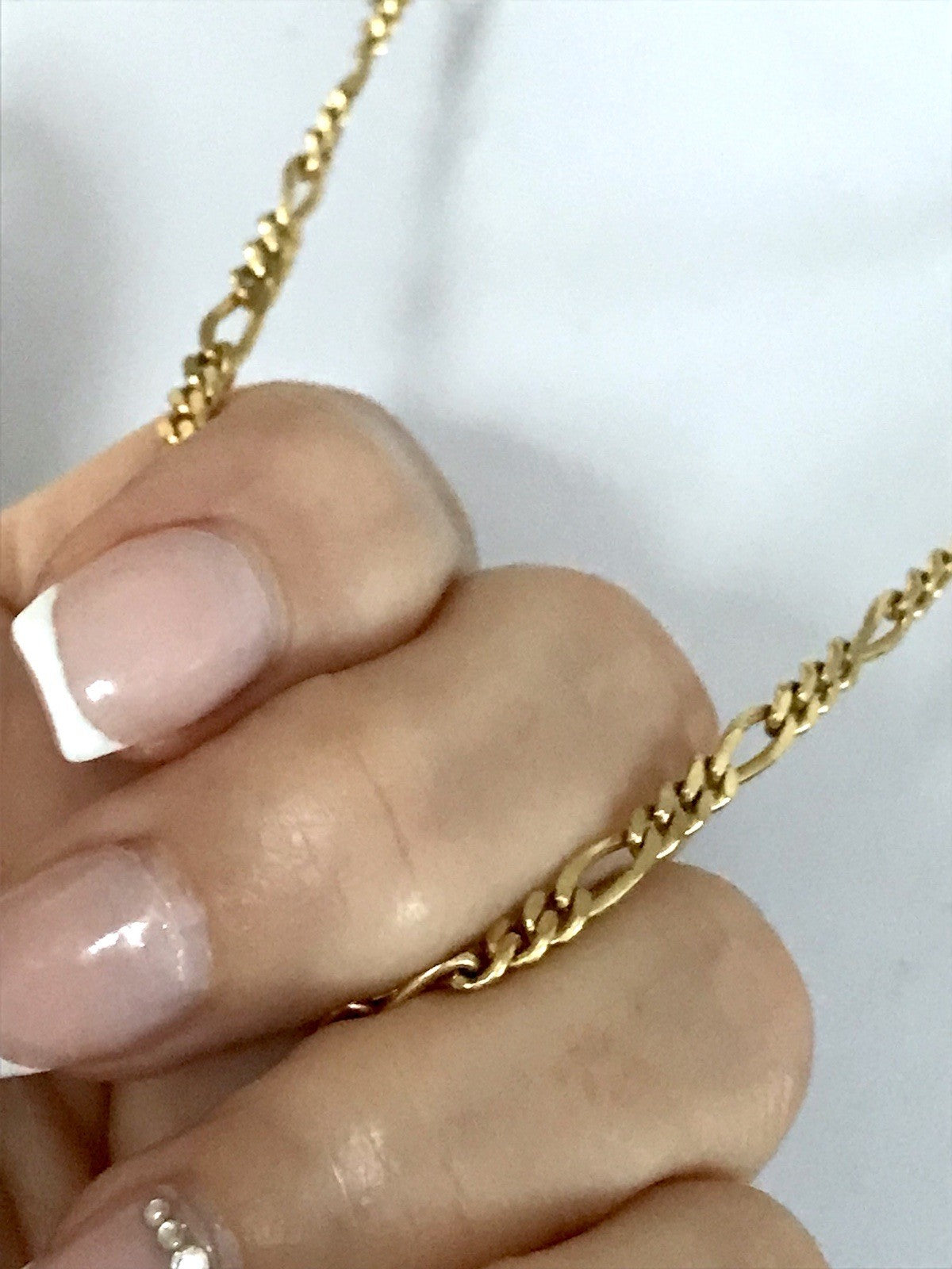 Vintage Halskette Amerik. Doublè gold SCHÖN Unisex